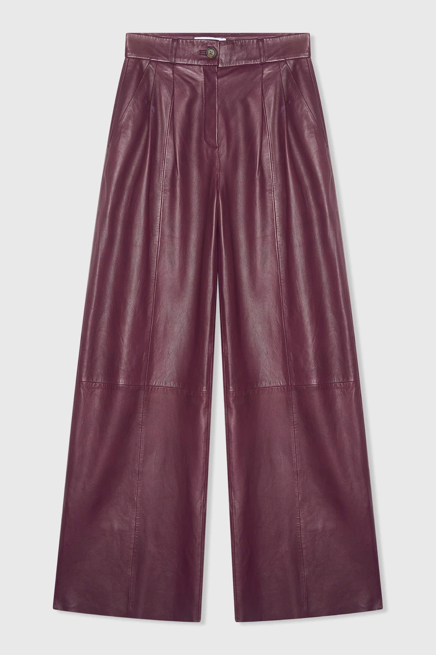 Dollar leer burgundy