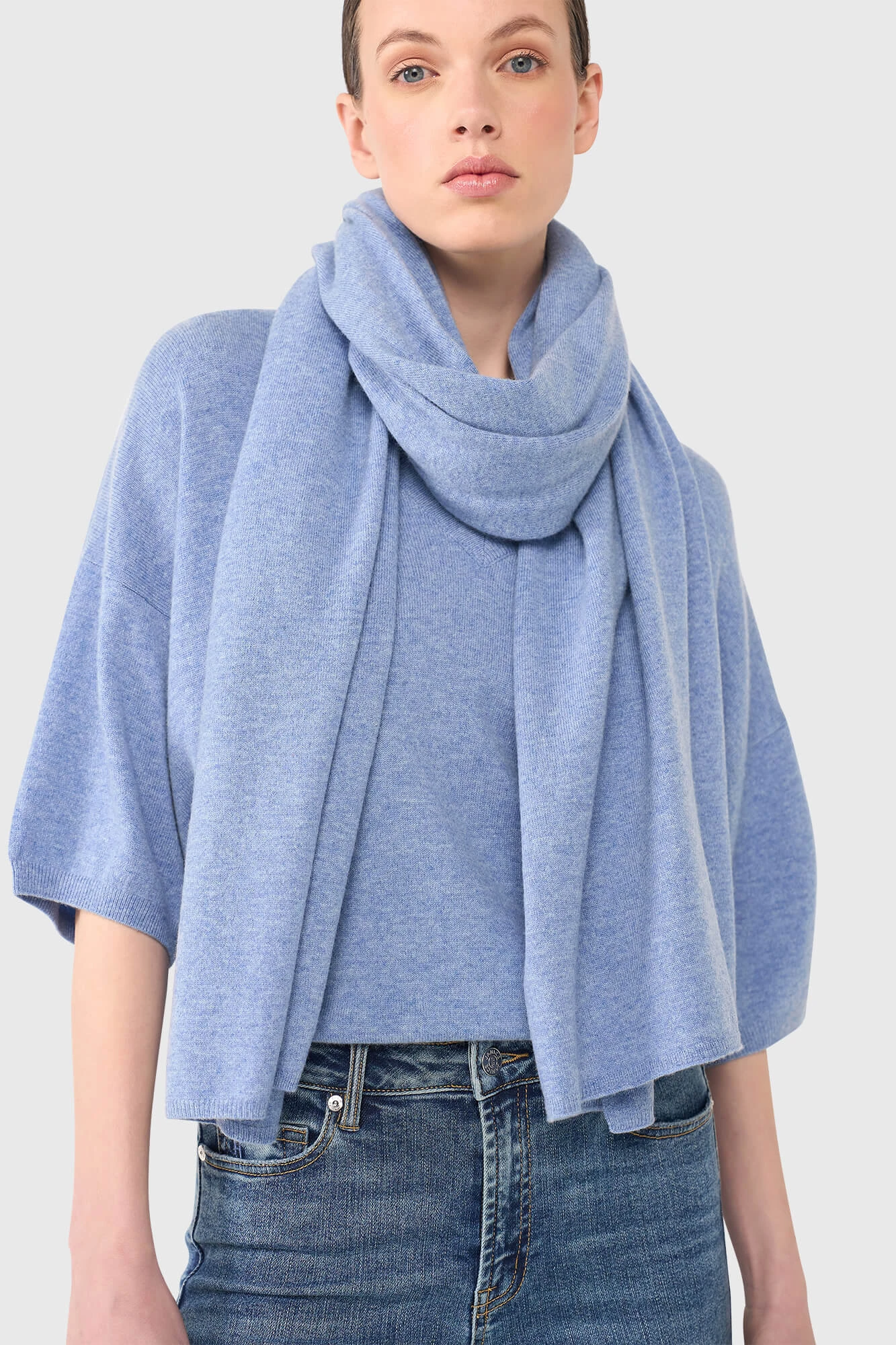 Knitwear dames blauw santos blauw janice 9
