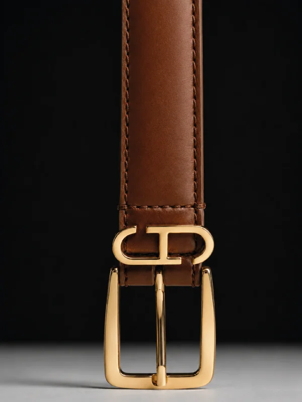 Colby Wende-Gürtel aus Leder und Wildleder – Damenmode Janice