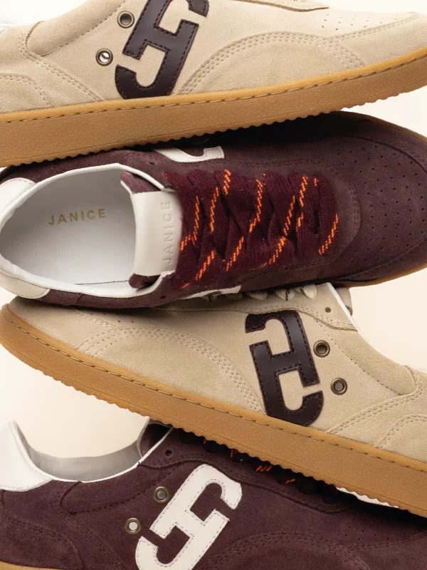 Stanley Sneakers Women's Leather Suede Fashion Janice