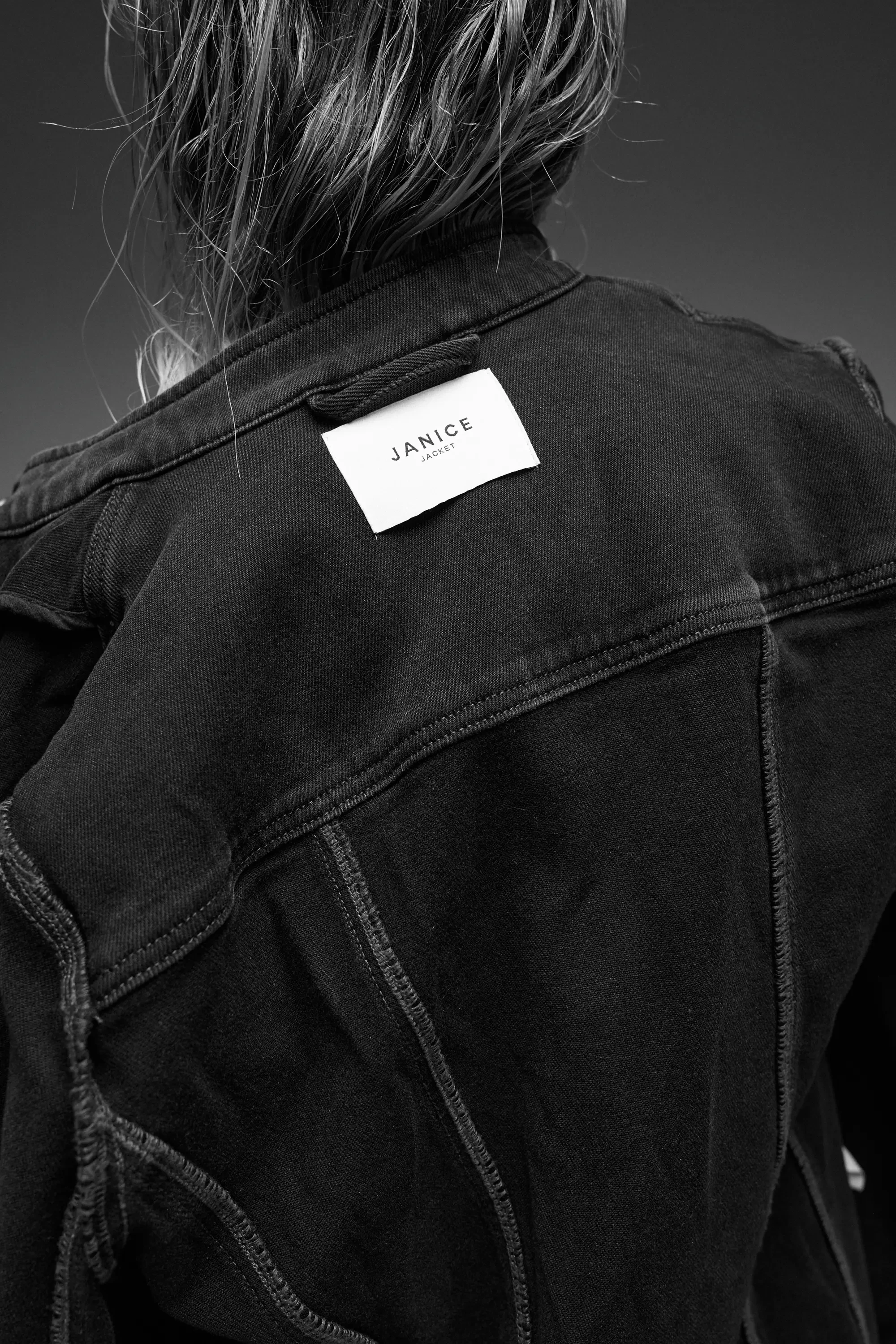 Denim Jack Jeans Spijker Dwayne Zwart 813