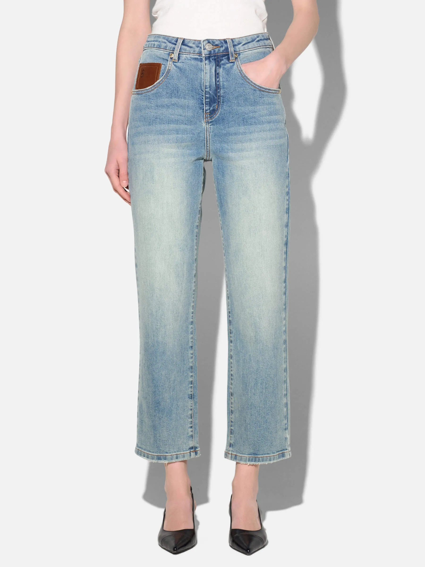 Women's Stretch Janice Boyfriend Jeans