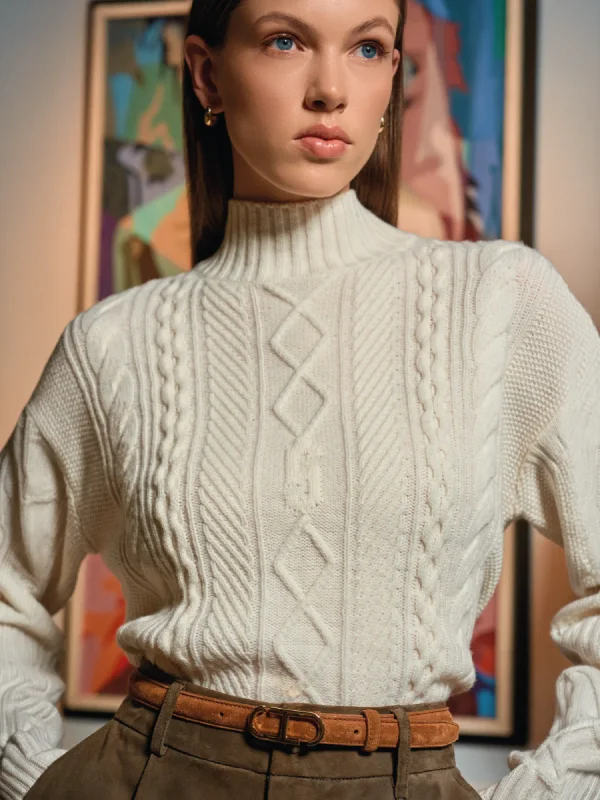 cashmere brushed knitwear Romeo dames mode janice