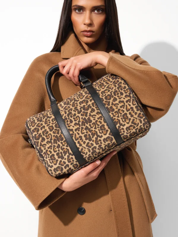 Wade Bag, Cognac, Women's Fashion, Janice, Leather, Suede