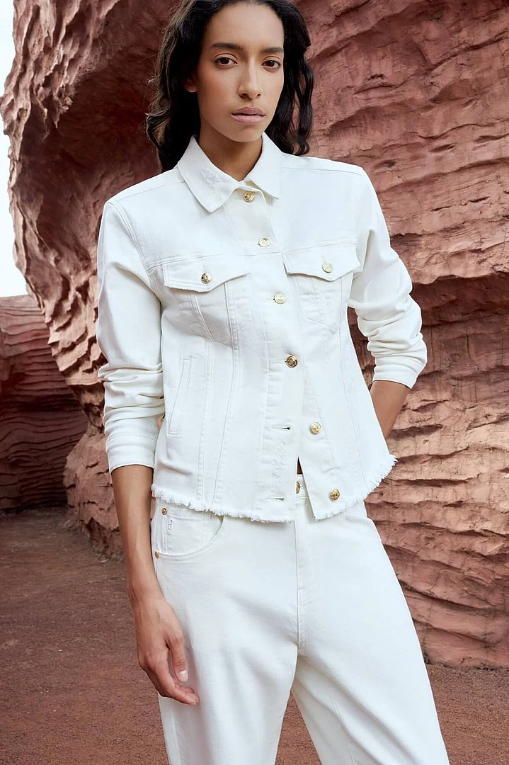 Off-White-Jeansjacke aus Stretch-Denim Gregory 264