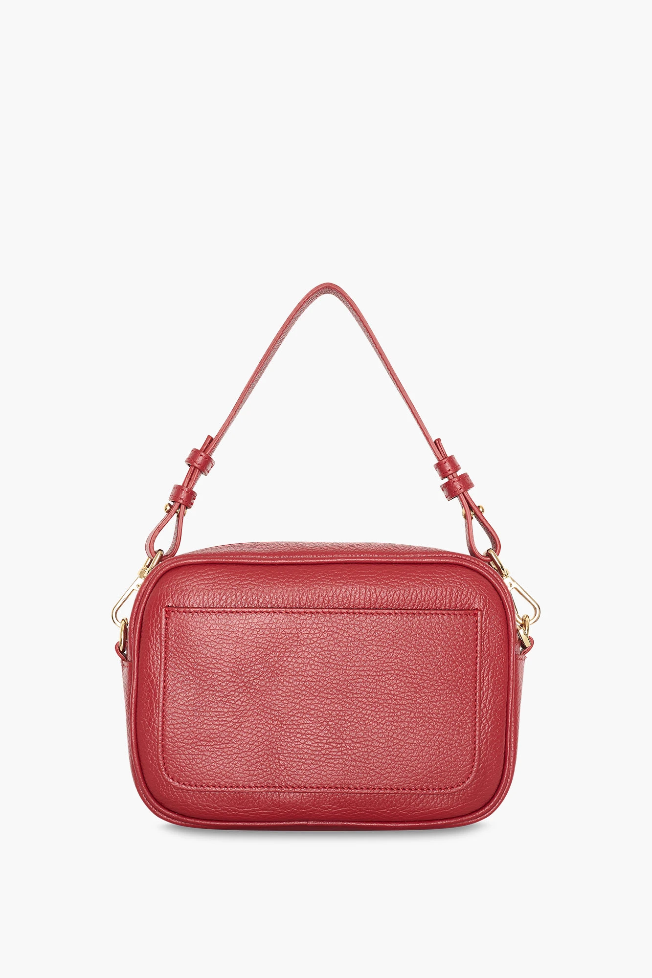Leren Crossbody Dames Bruce Rood