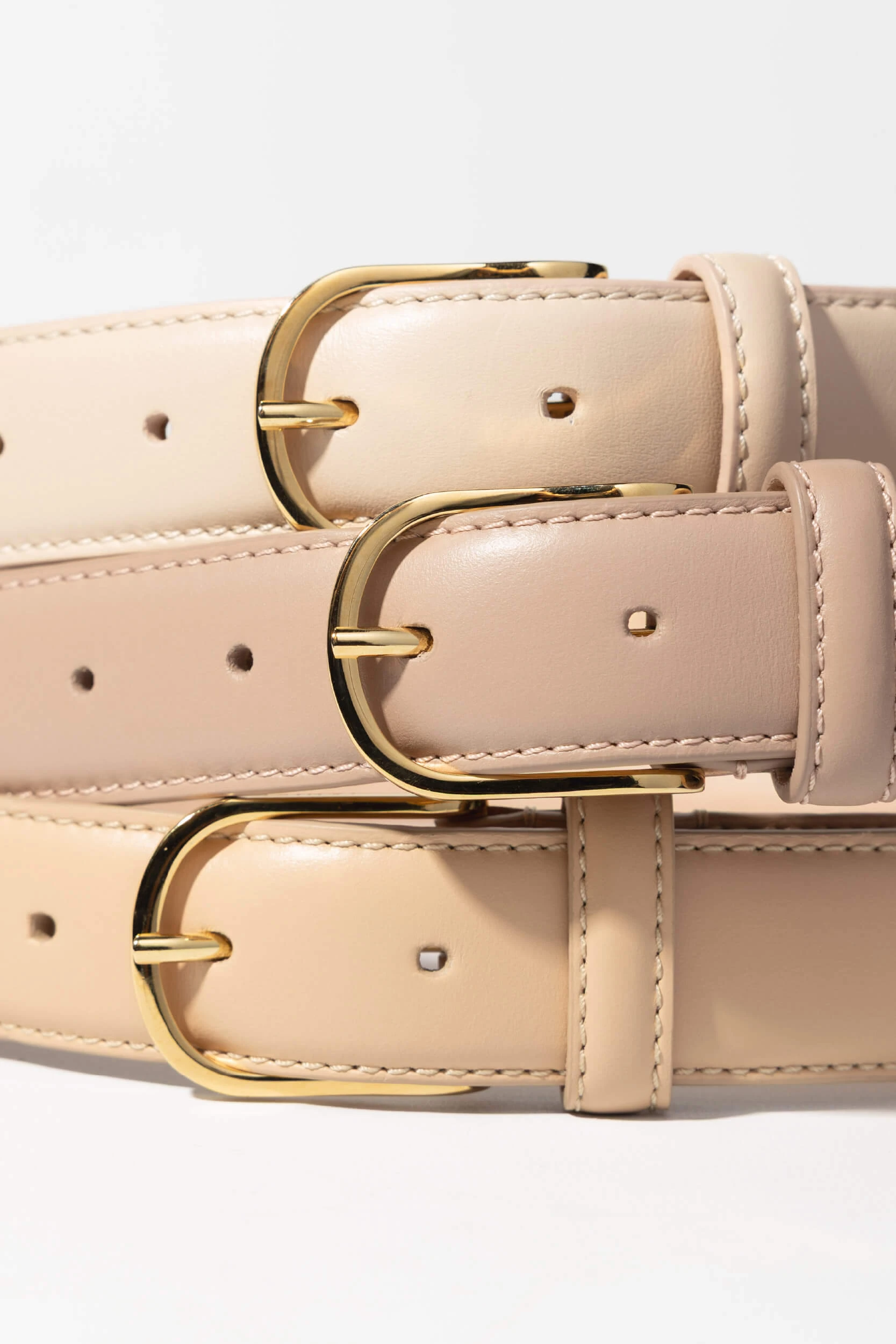 Lederriemen für Damen Chase Creme