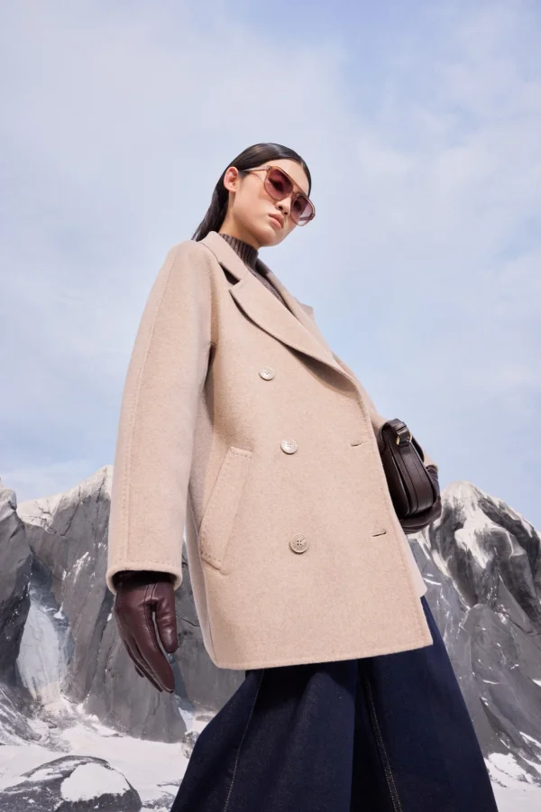 dames jassen cashmere janice kennedy beige mode
