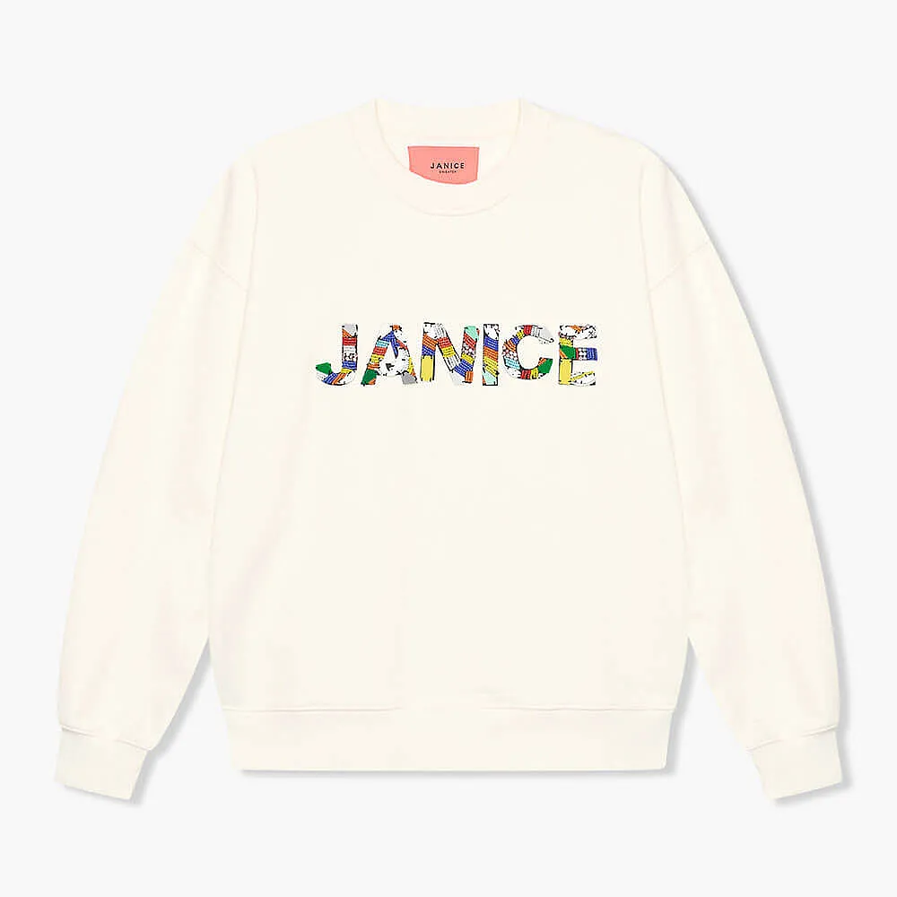 Andy Sweater Off White Steentjes