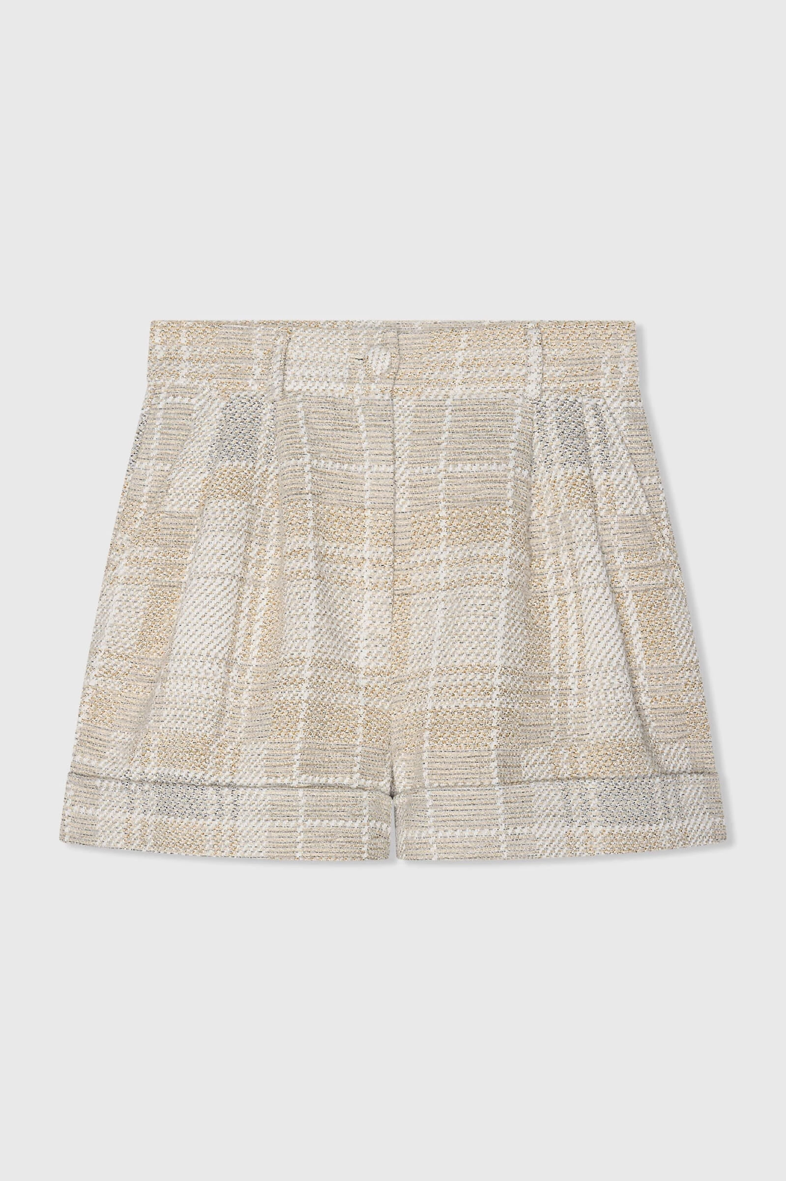 Arthur Grijs Tweed Lurex
