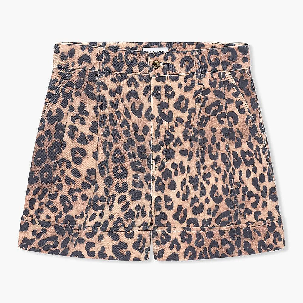Arthur Denim Shorts Panterprint