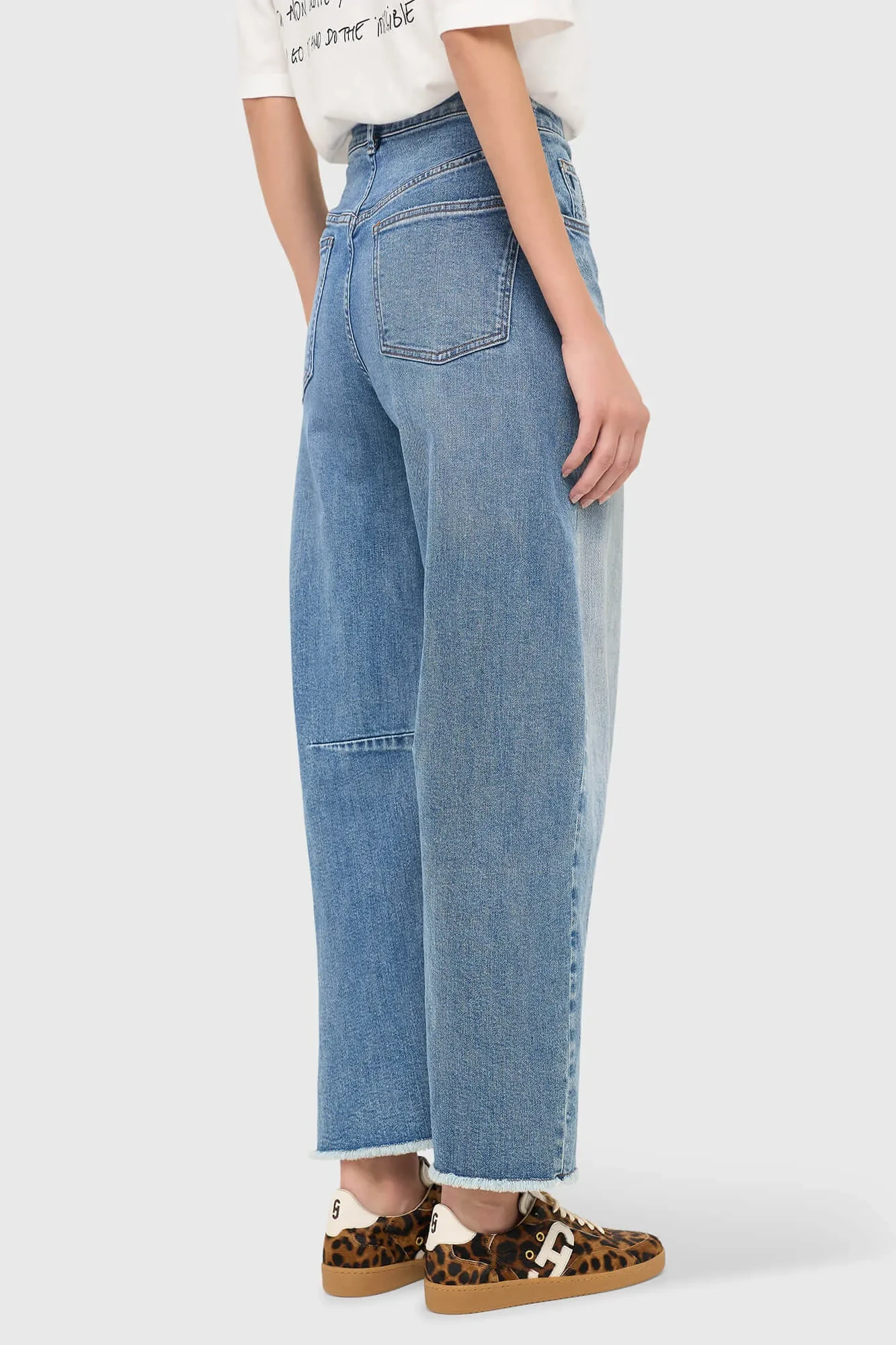 Barrel Jeans Damen Midrise Billy Blau 379