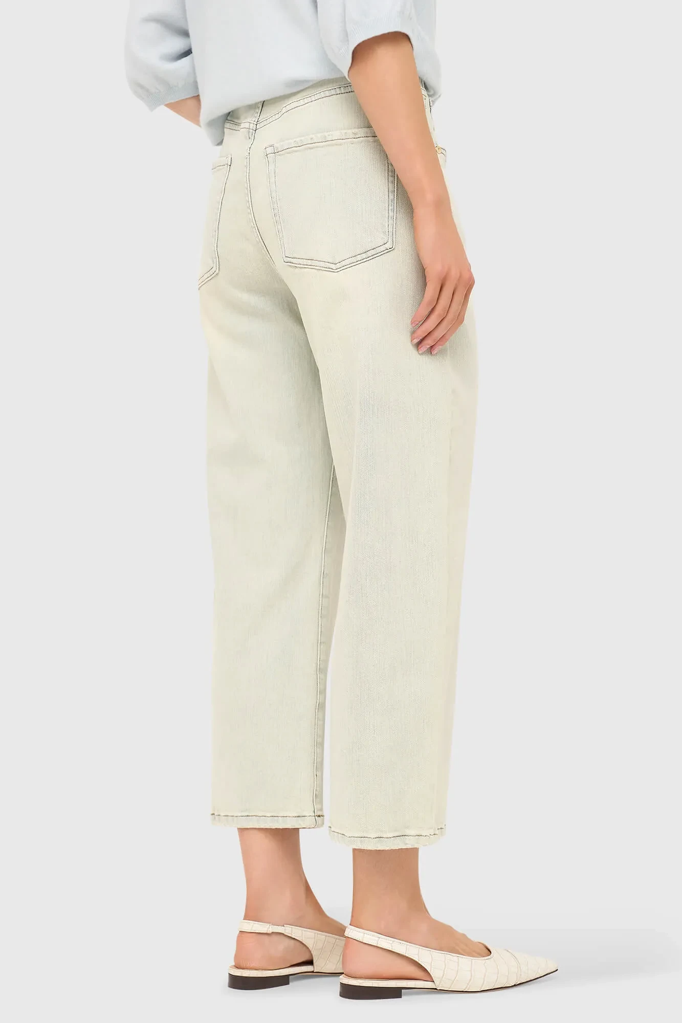 Women's Stretch Mid-Rise Barrel Jeans Baxter Blue 004