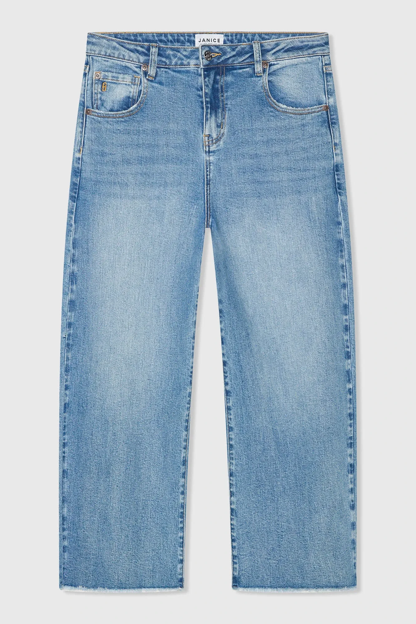 Women's Stretch Mid-Rise Barrel Jeans BAXTER Blue 786