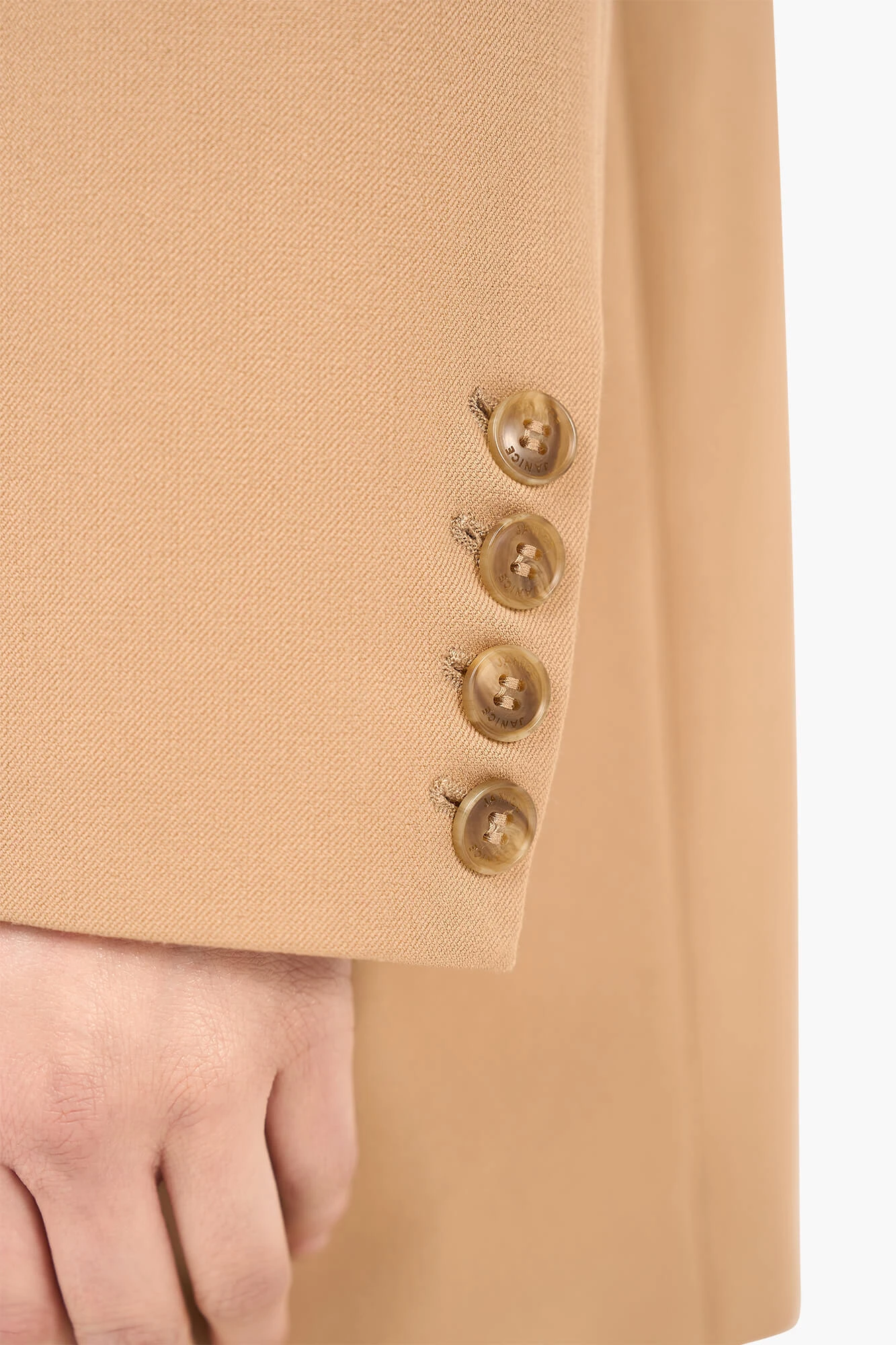 Oversized-Blazer für Damen Buddy Beige