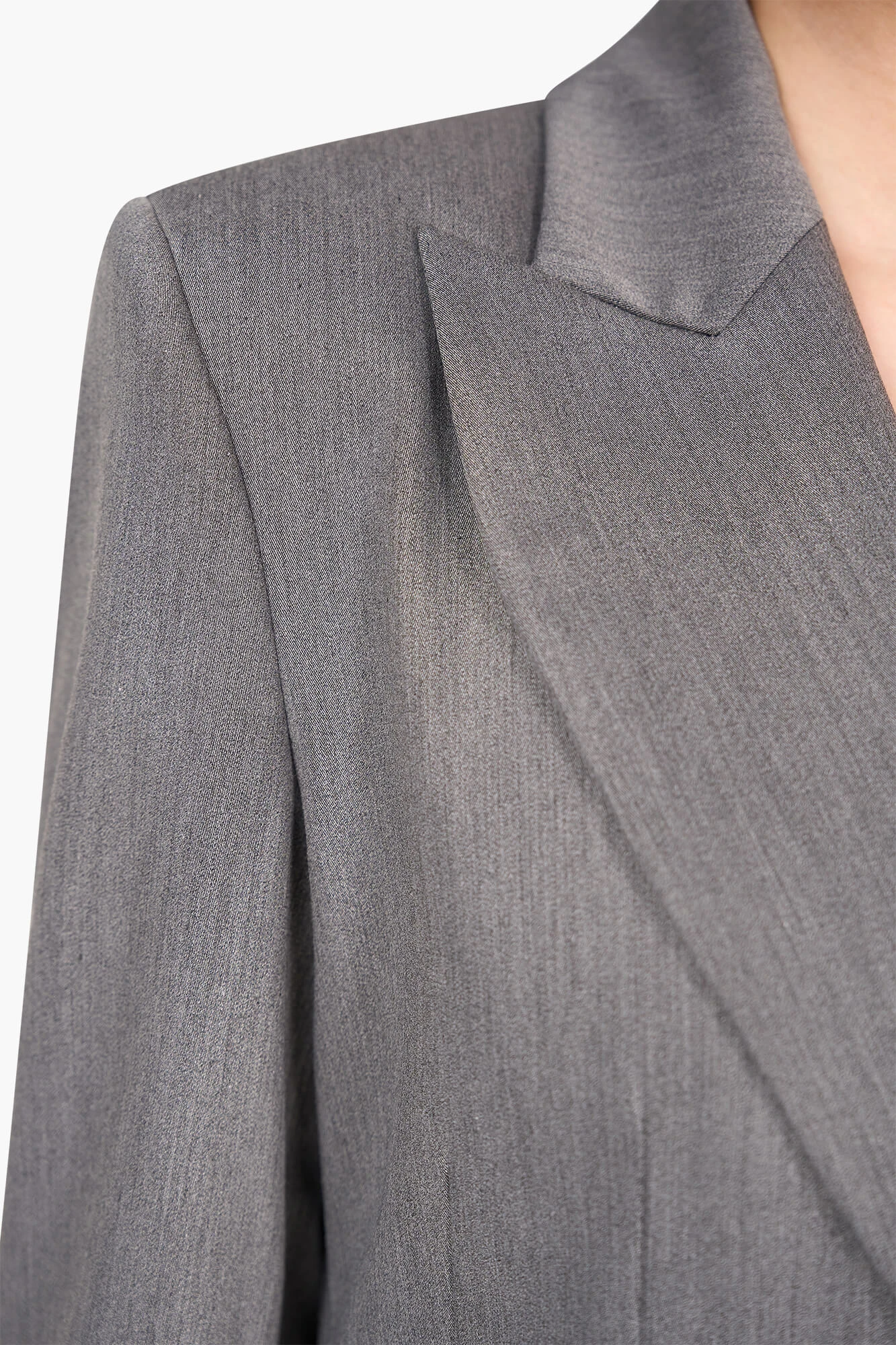 Damenblazer, tailliert, Modell „Marcus“, grau