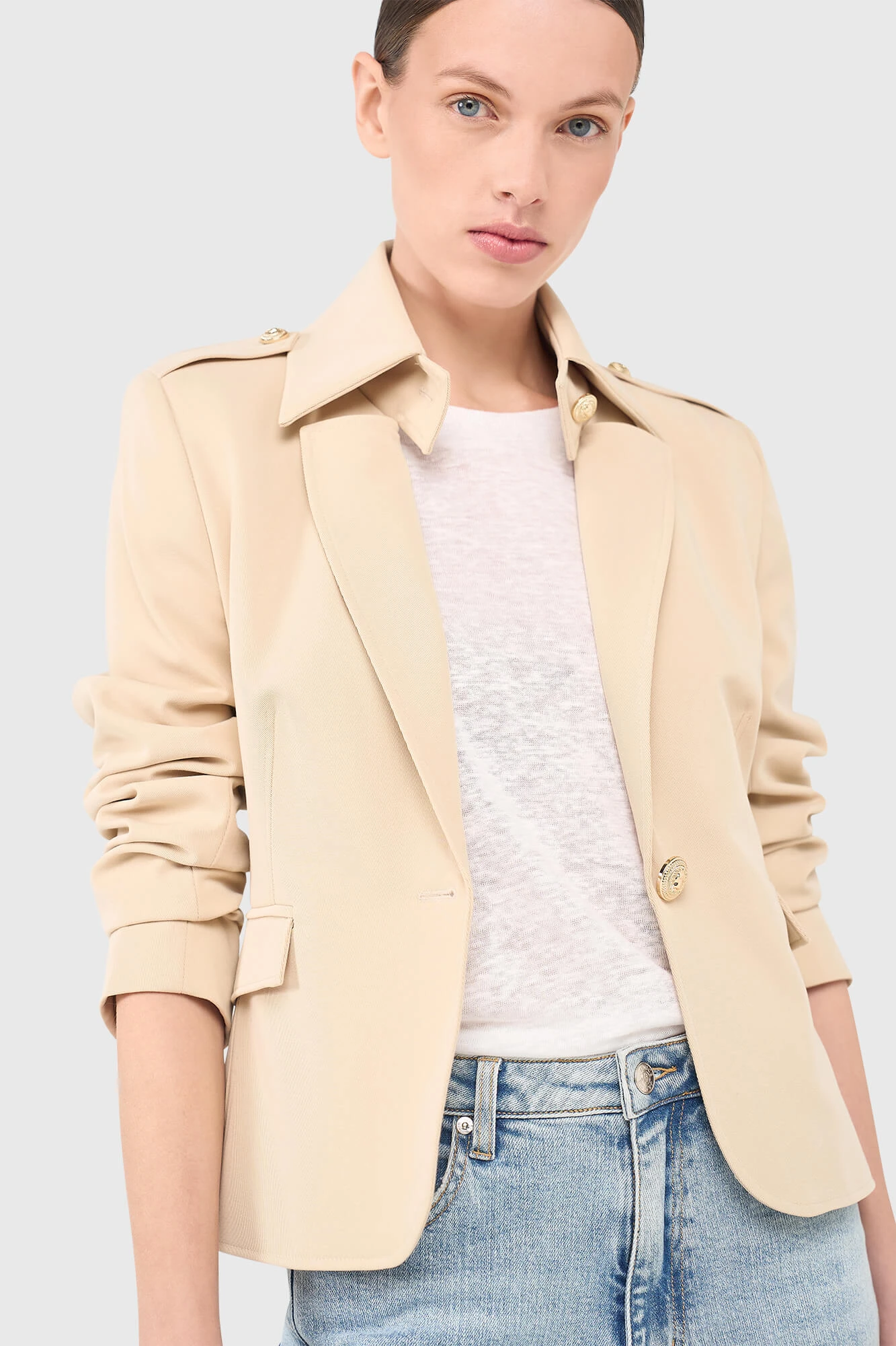 Harris Blazer Beige