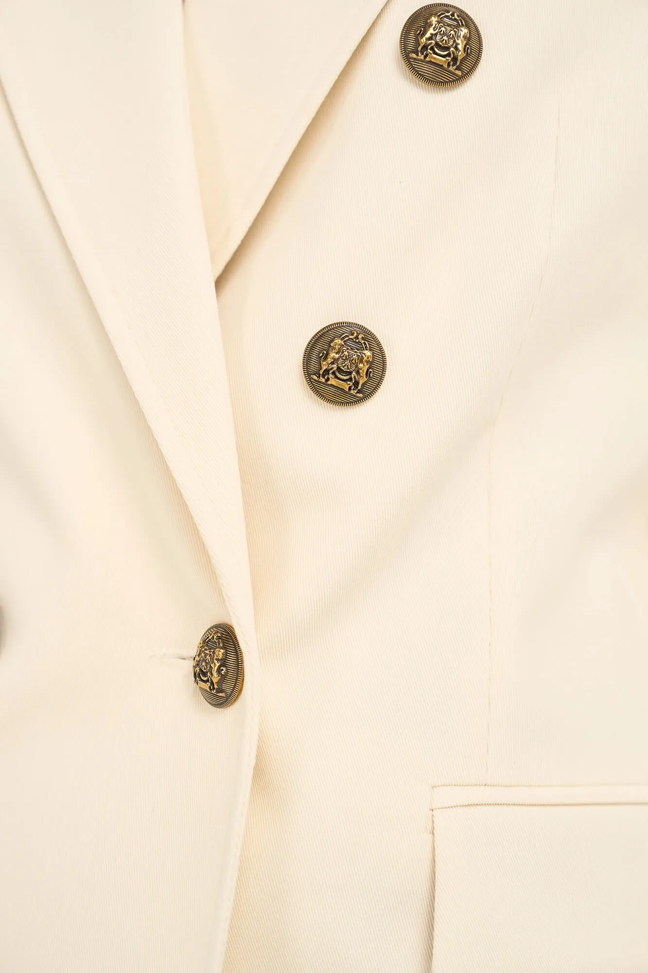 Women's Button-Down Fitted Blazer Connor Off-White