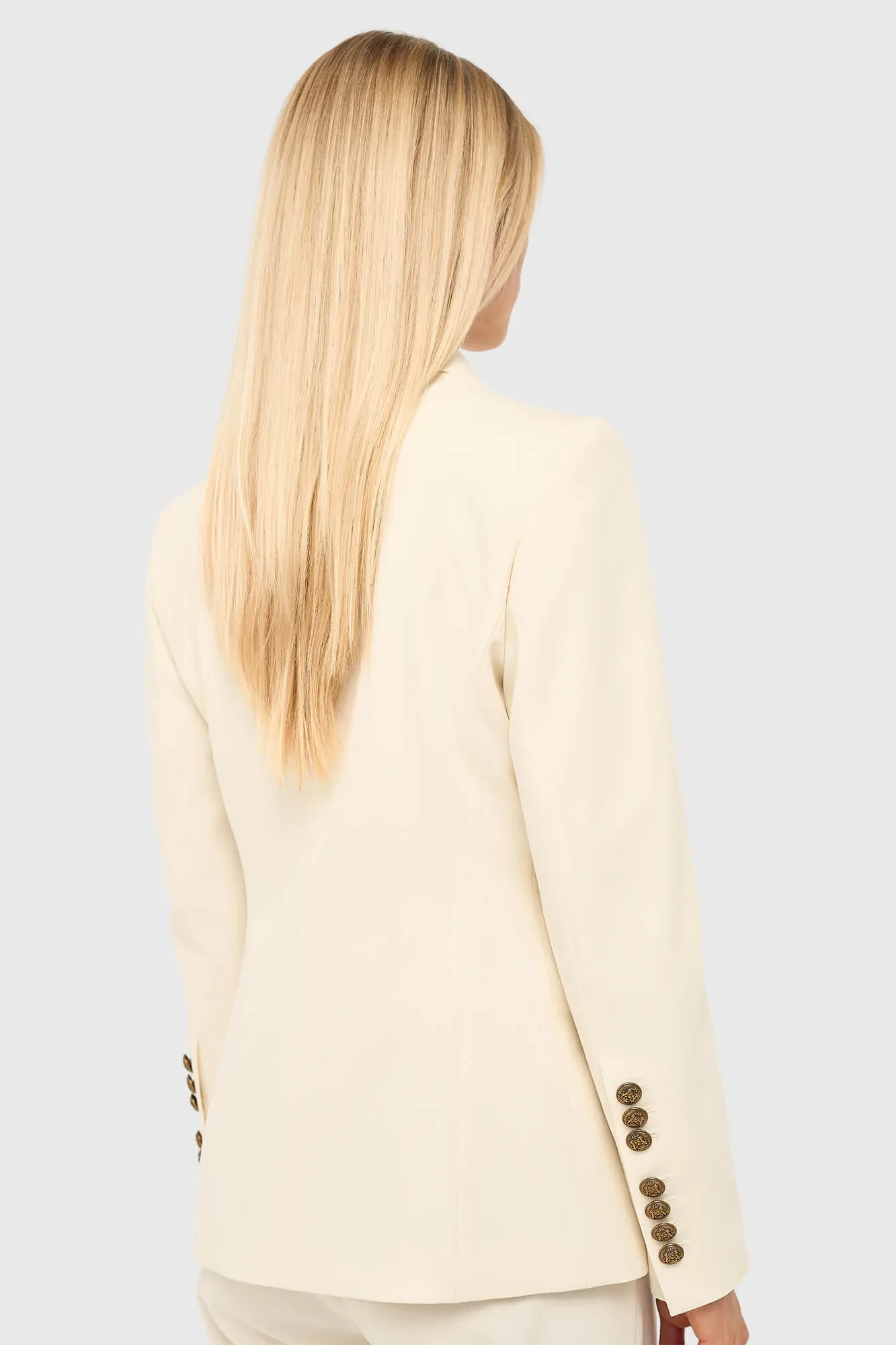 Women's Button-Down Fitted Blazer Connor Off-White