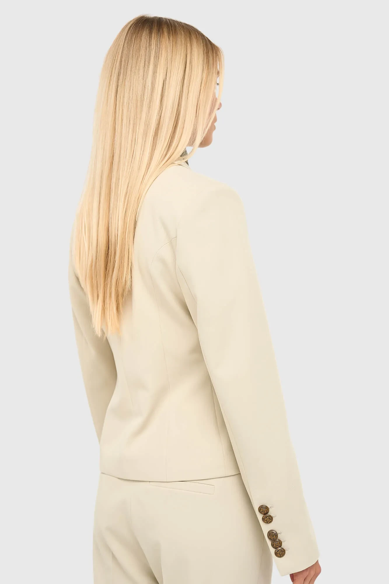 Blazer Dames Kort Getailleerd Lamar Groen