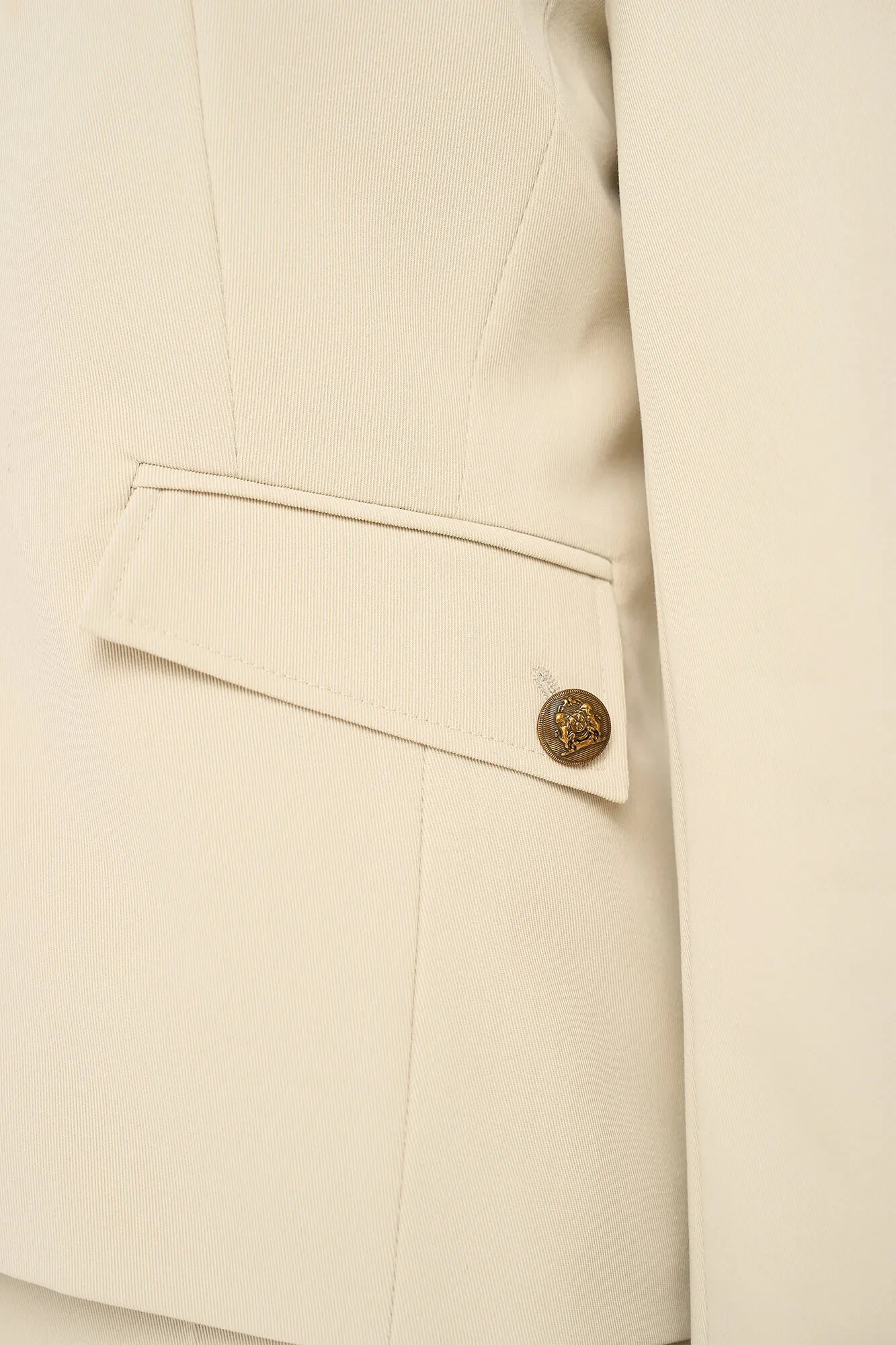 Women's Short Fitted Blazer by Lamar in Green