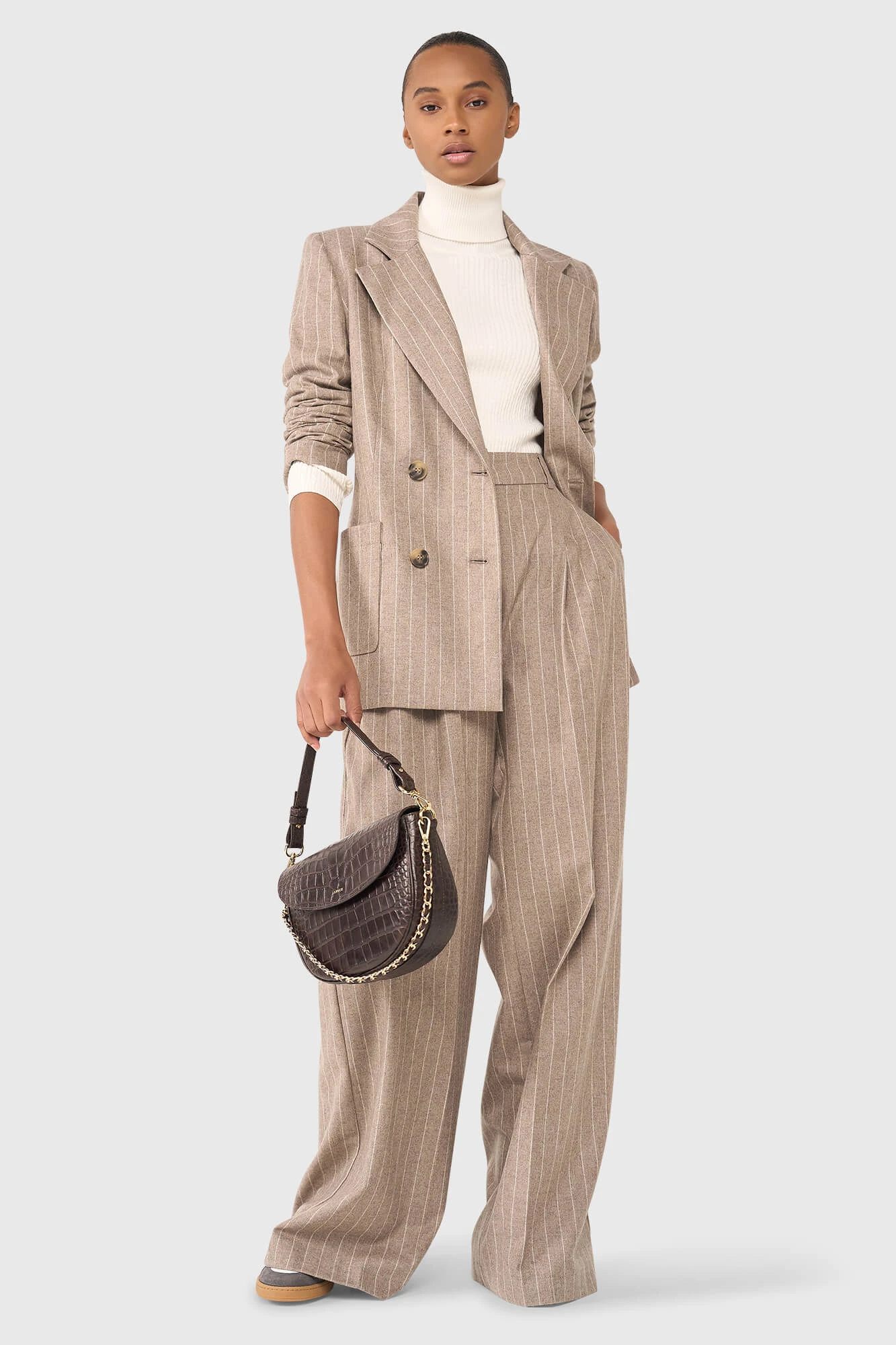 Martin Beige Streep