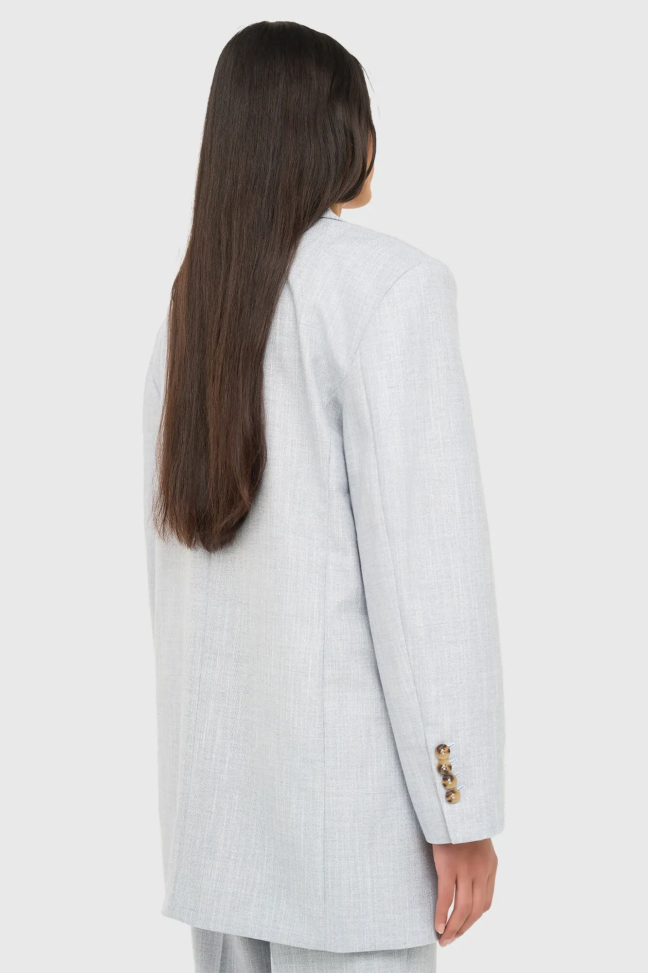 Blazer Dames Oversized Blauw Lurex Buddy