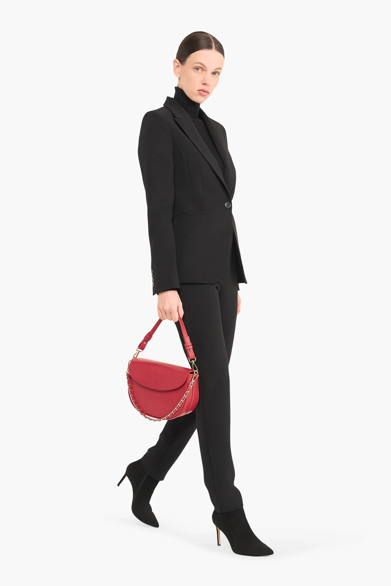 Women's Fitted Luke Blazer in Black