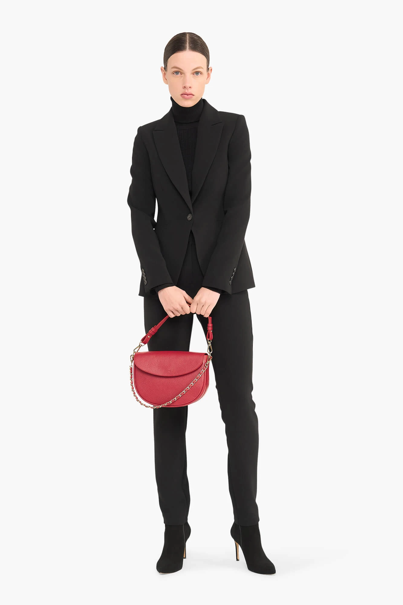 Women's Fitted Luke Blazer in Black