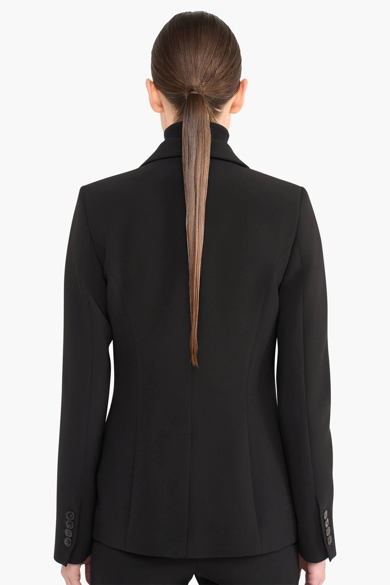Women's Fitted Luke Blazer in Black
