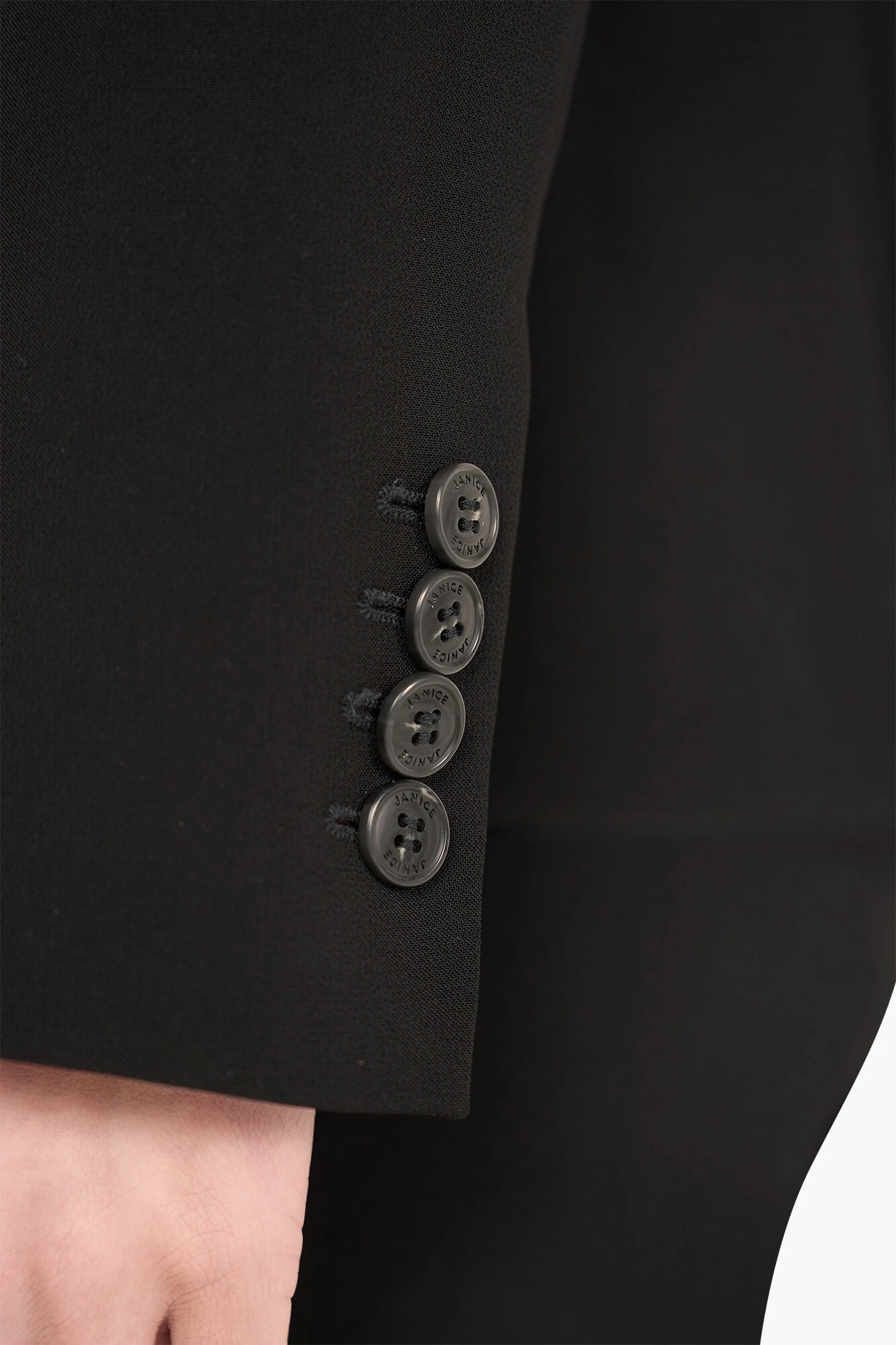 Women's Fitted Luke Blazer in Black