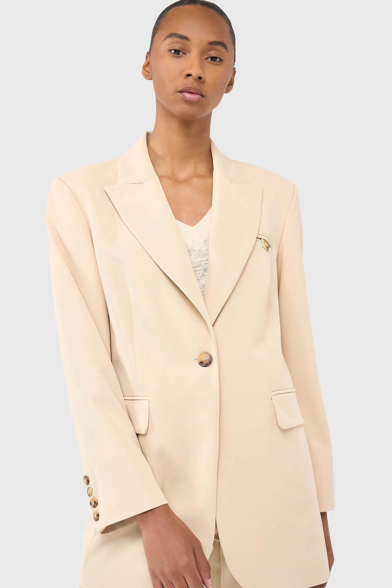 Hank Blazer Beige