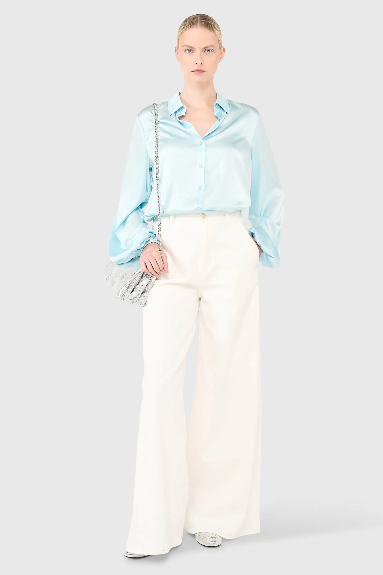 Abe Blouse Light Blue