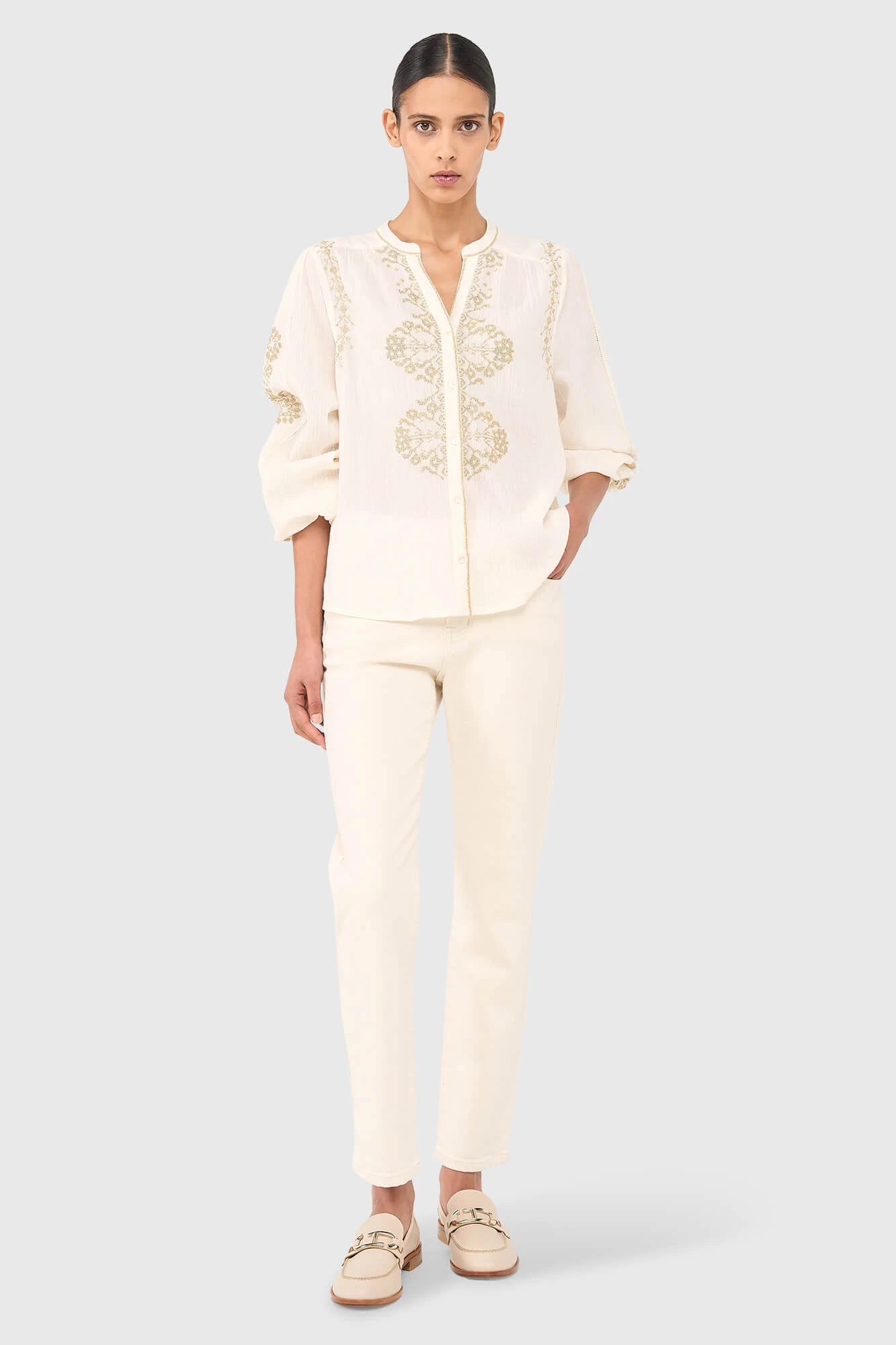 Austin Blouse Beige