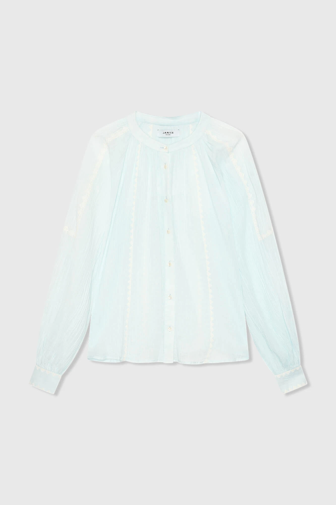 Beau Blouse Light Blauw