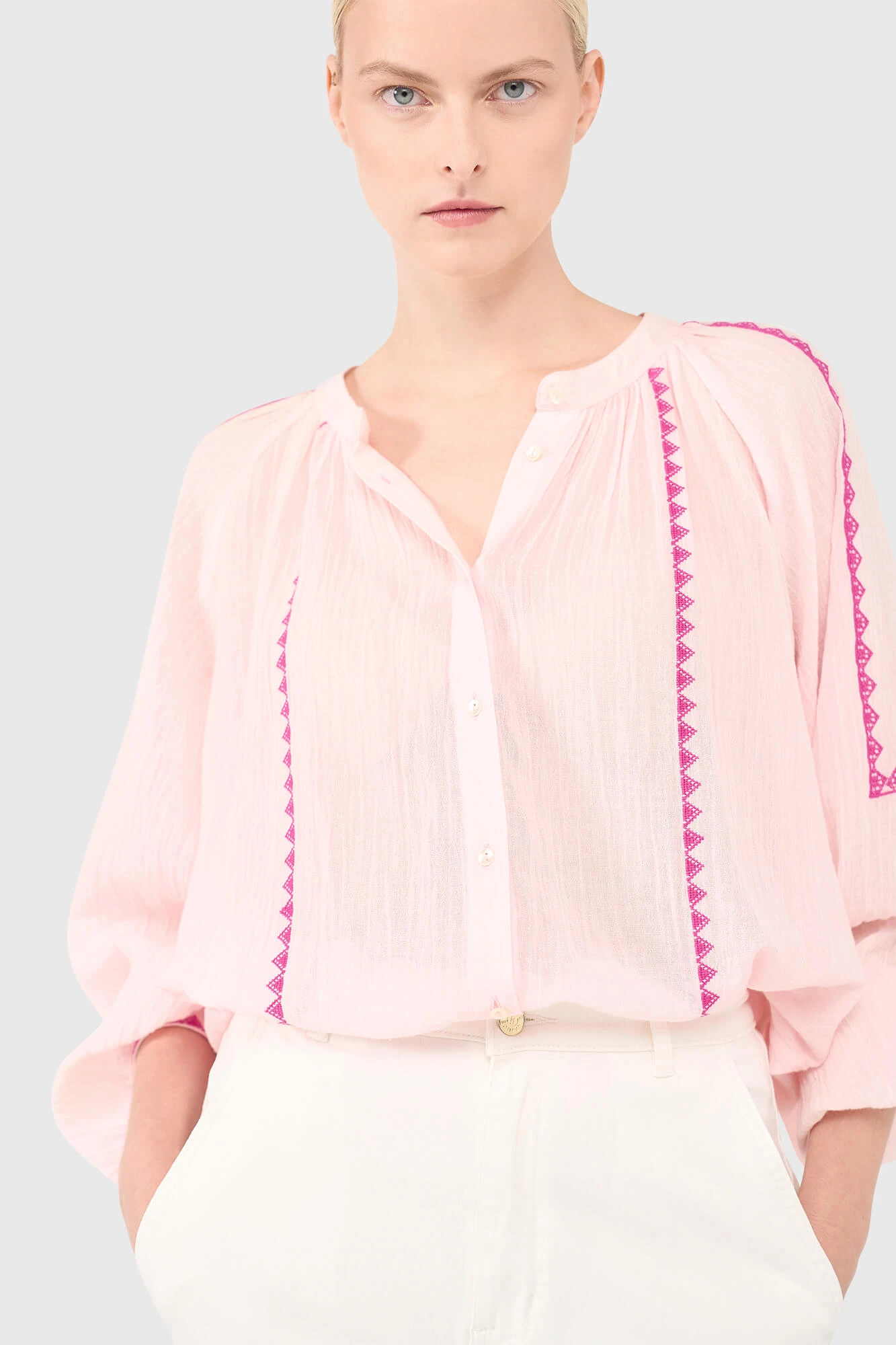 Beau Bluse Rosa