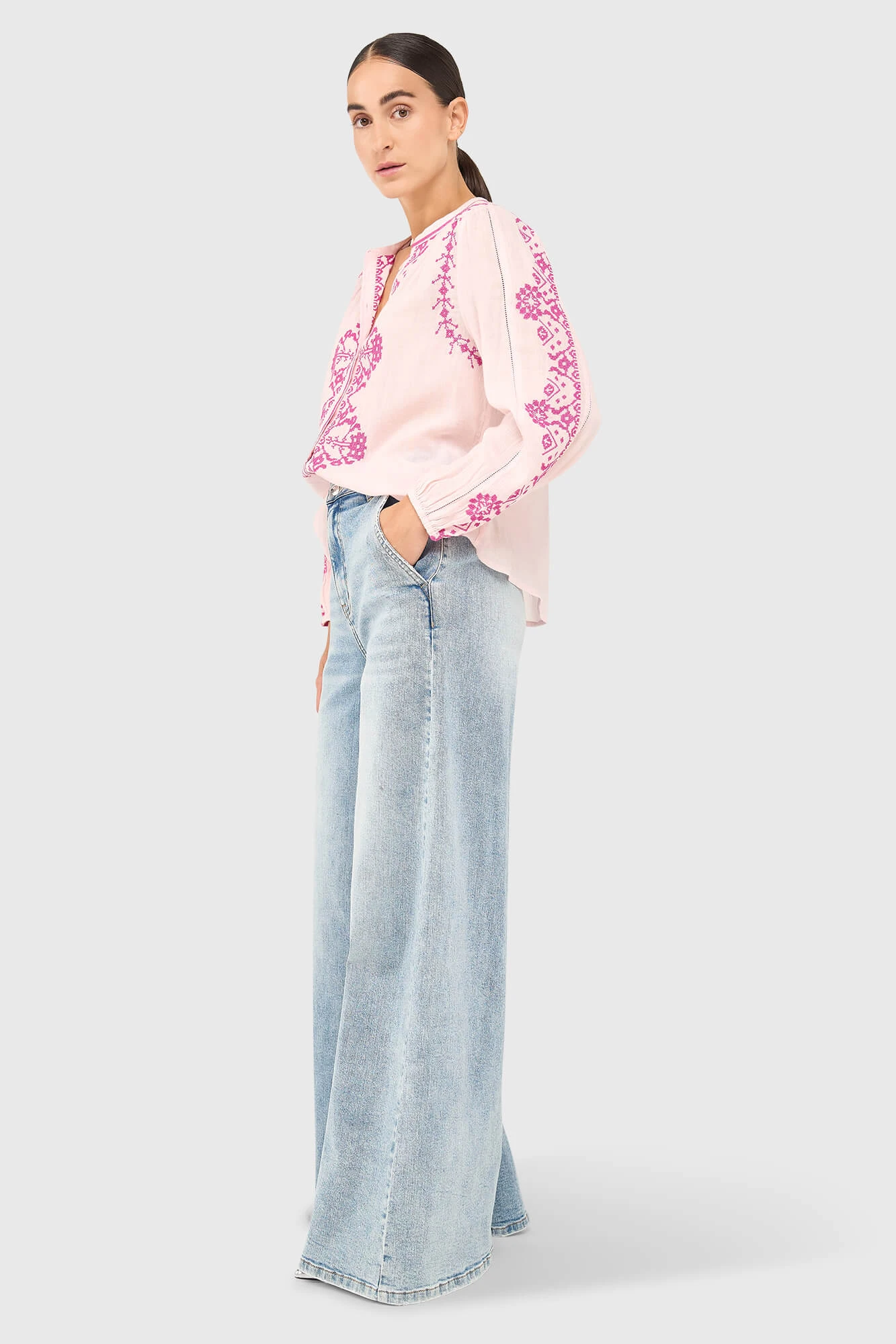 Austin Blouse Roze
