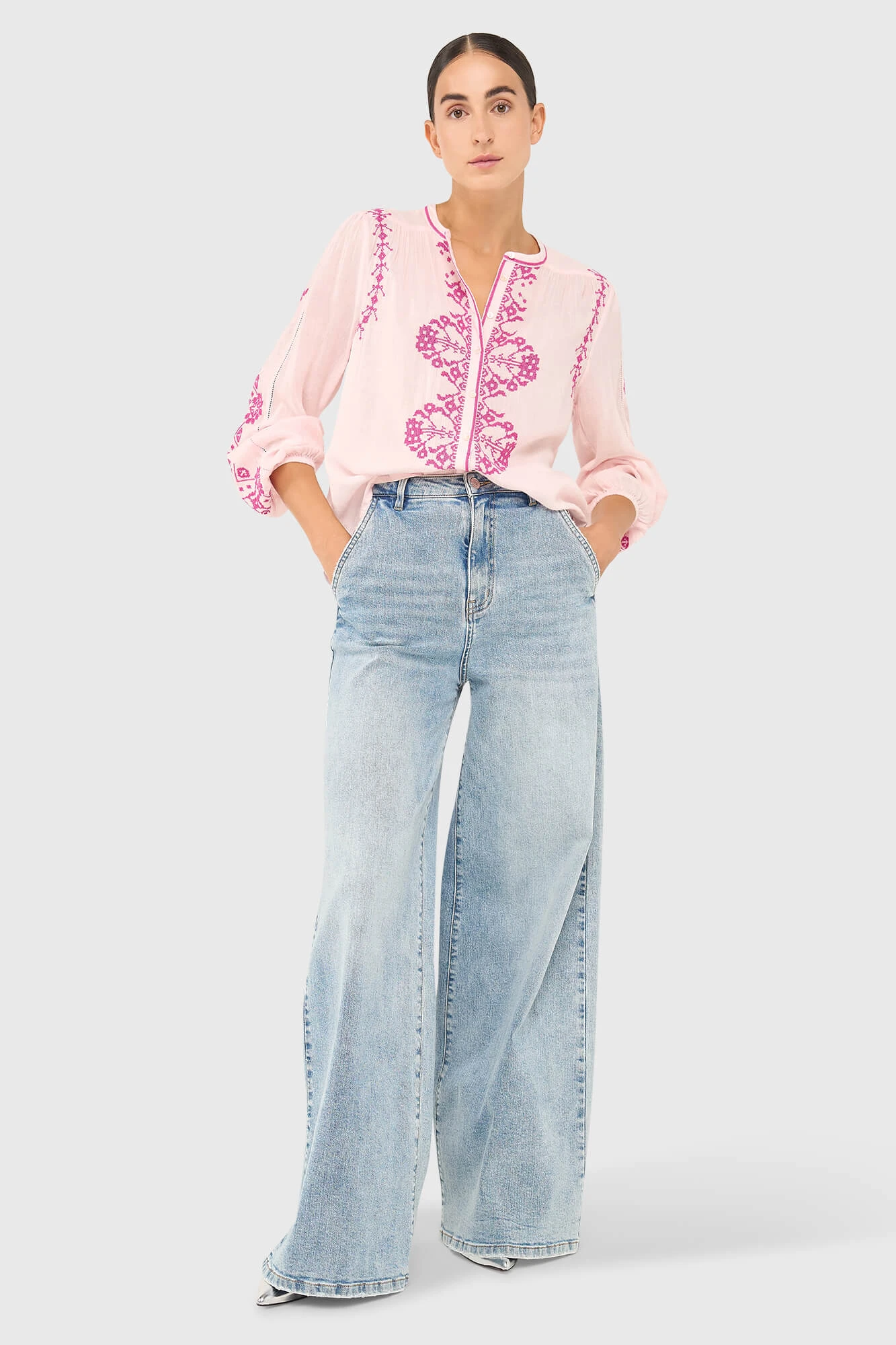 Austin Blouse Roze