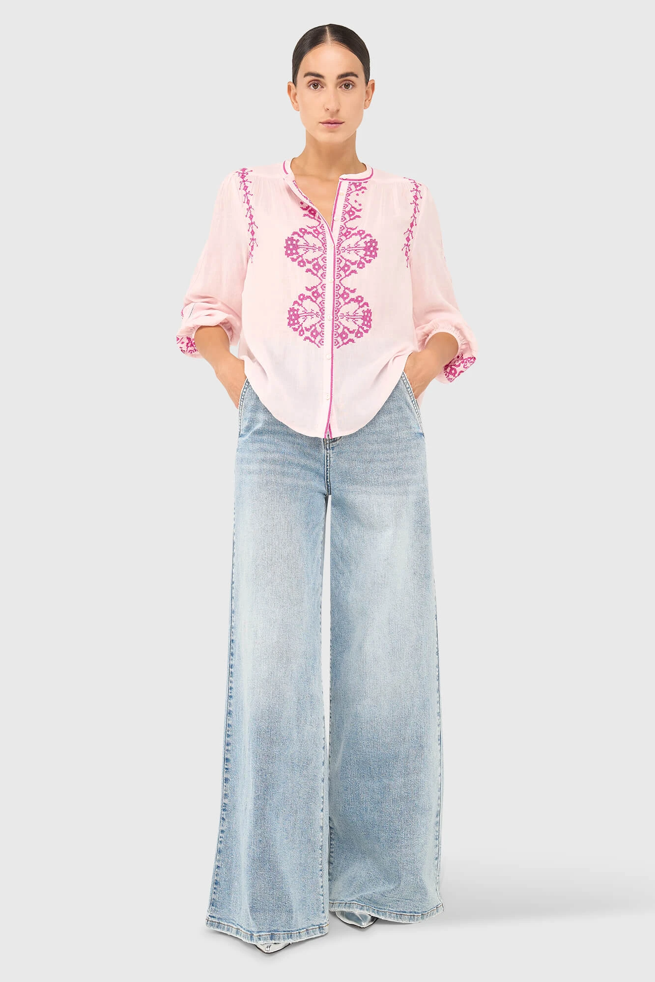 Austin Blouse Roze