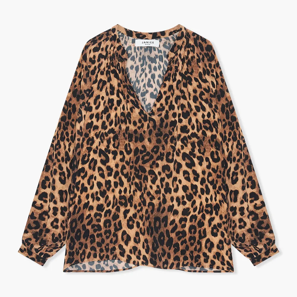Panterprint Blouse Dames Viscose Landon