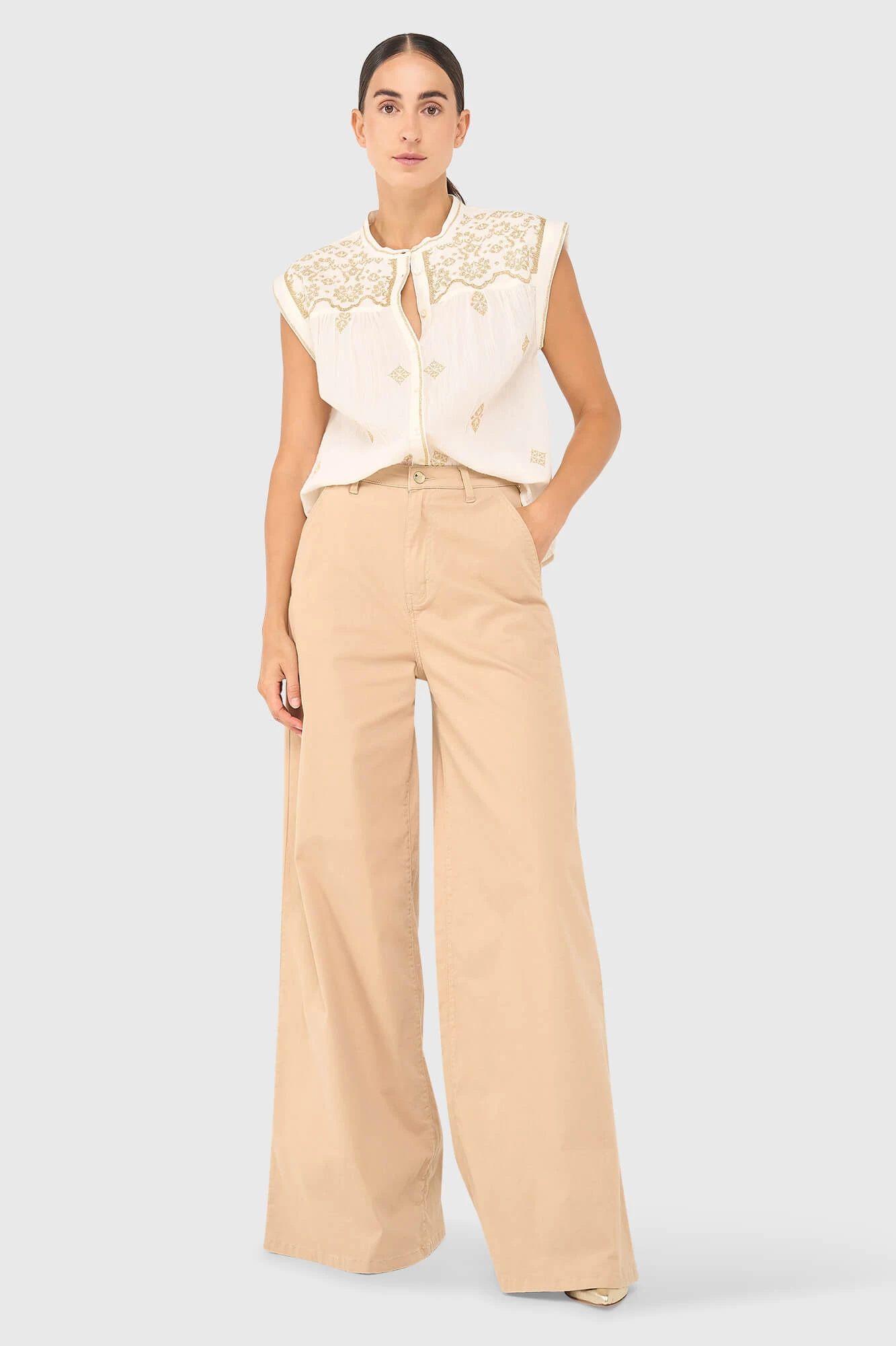 Jace Blouse Beige