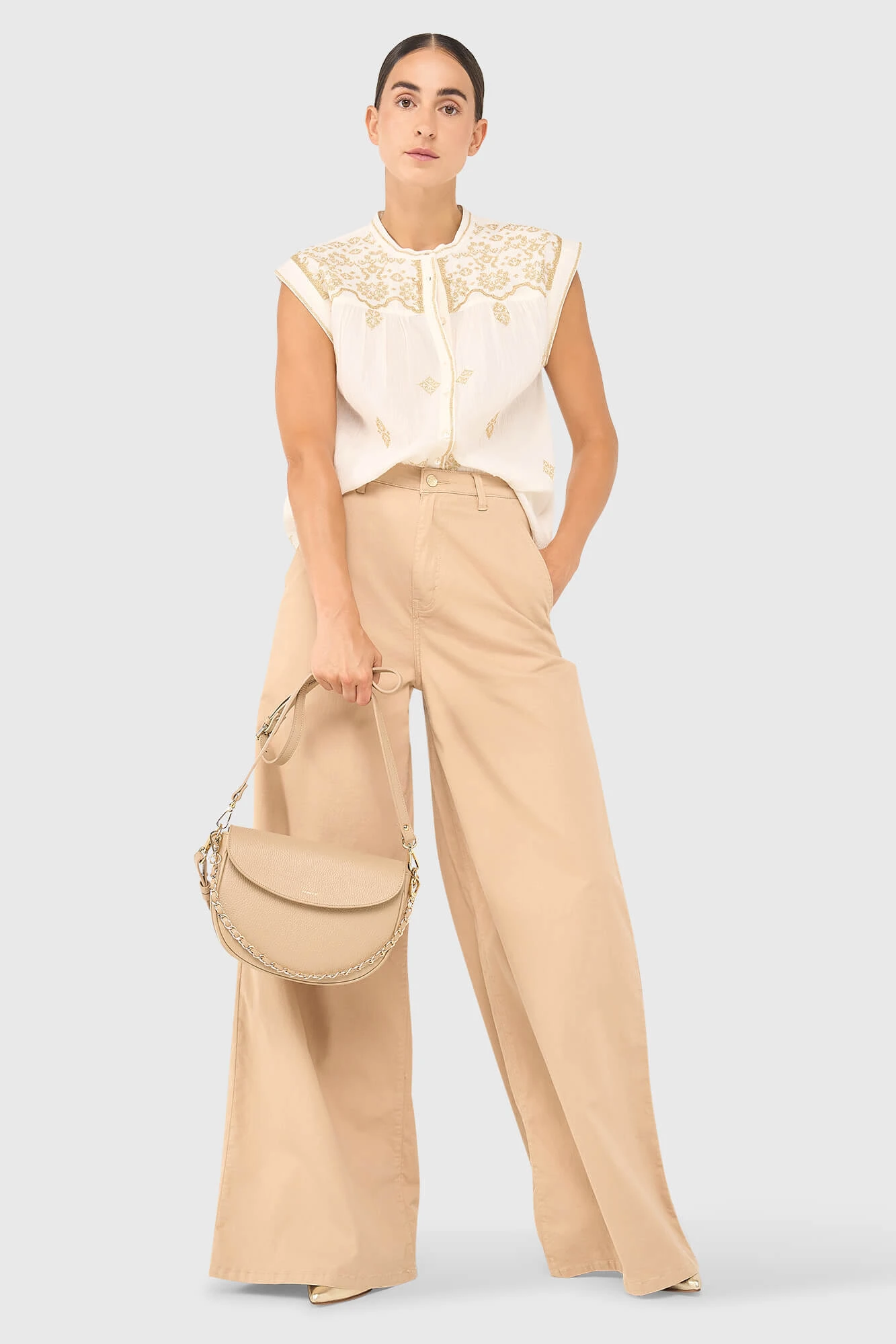Jace Blouse Beige
