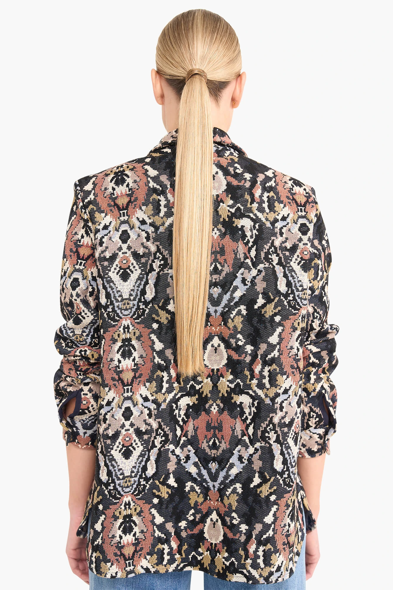 Blouse Dames Jacquard Shane Roze