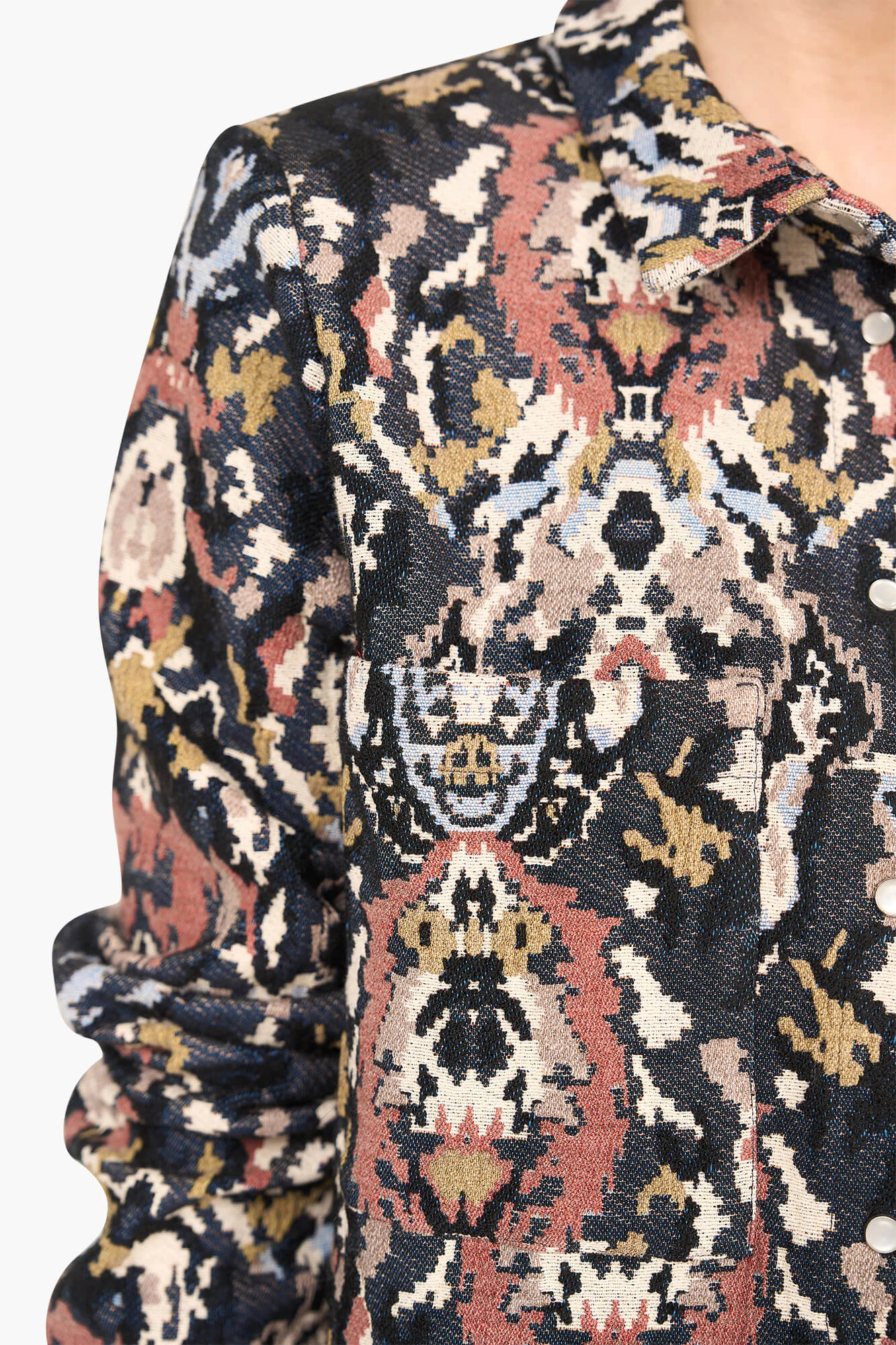 Blouse Dames Jacquard Shane Roze
