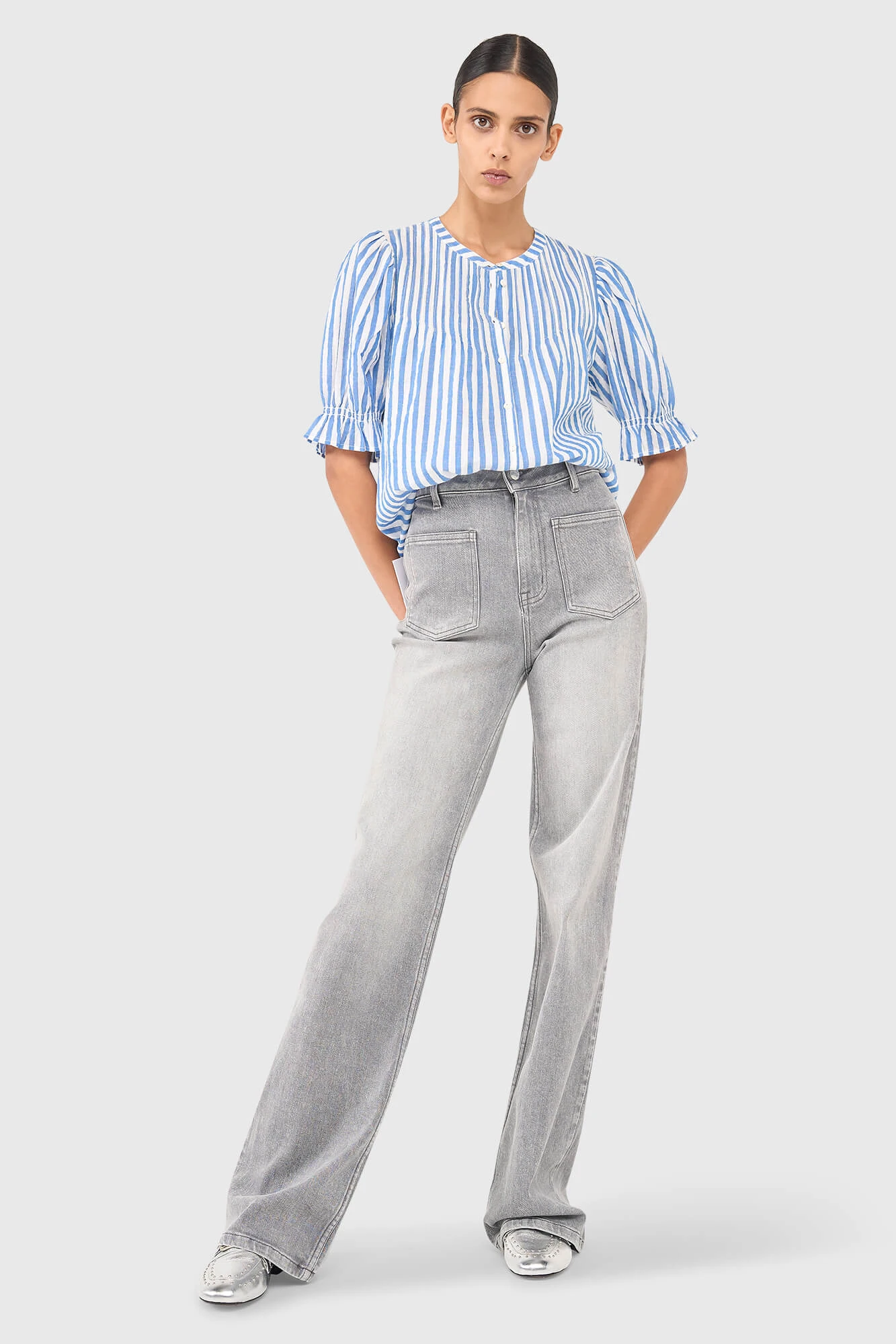 Kai Striped Blouse