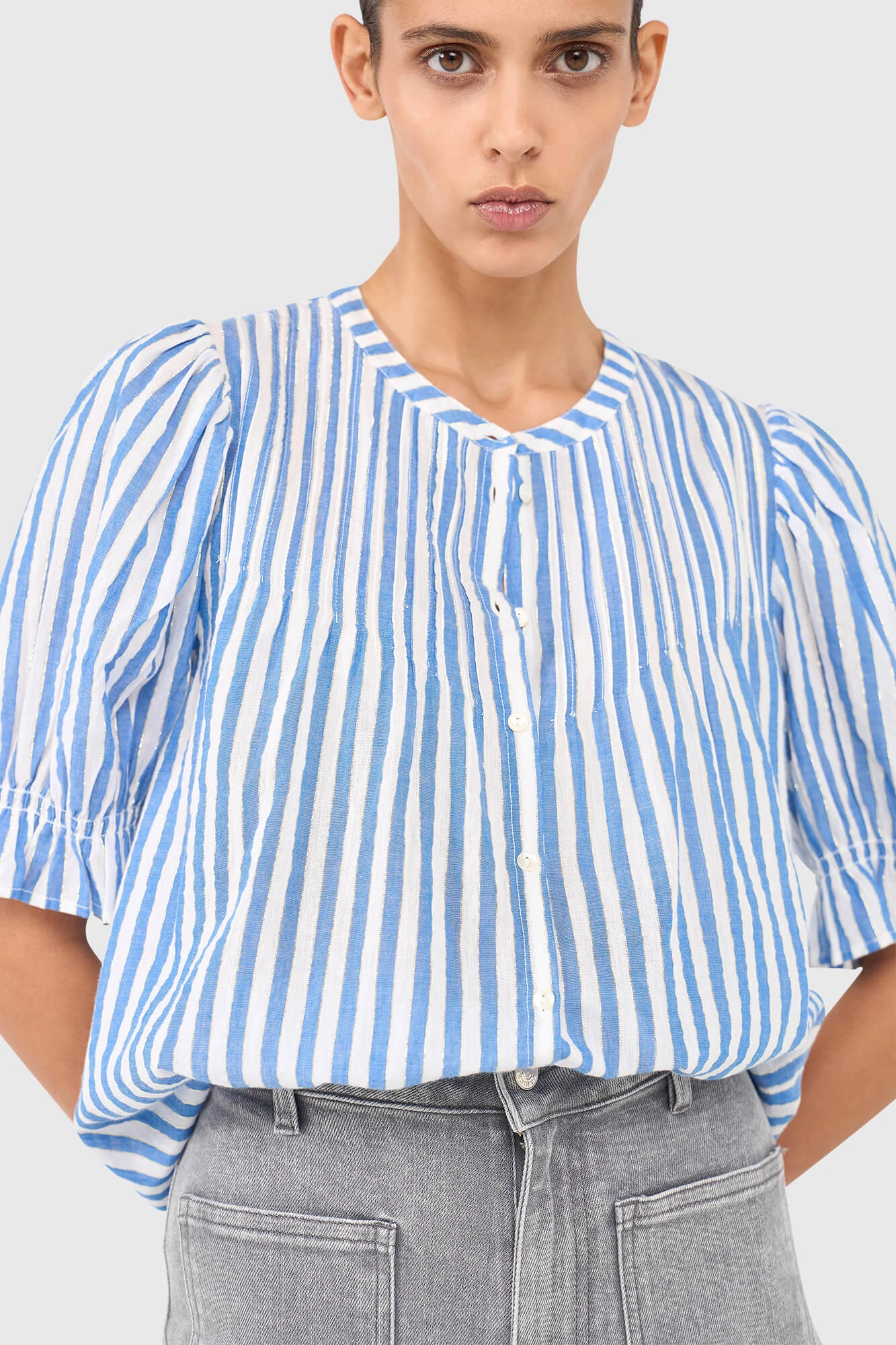 Kai Striped Blouse