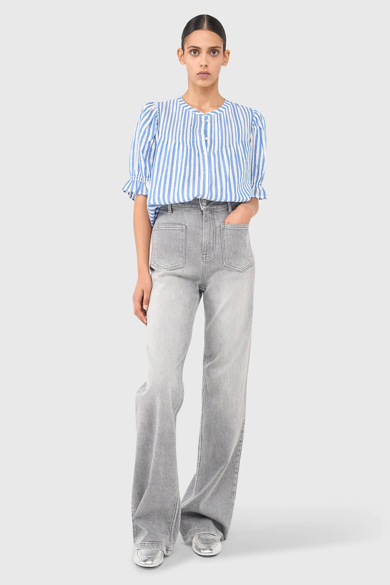 Kai Striped Blouse