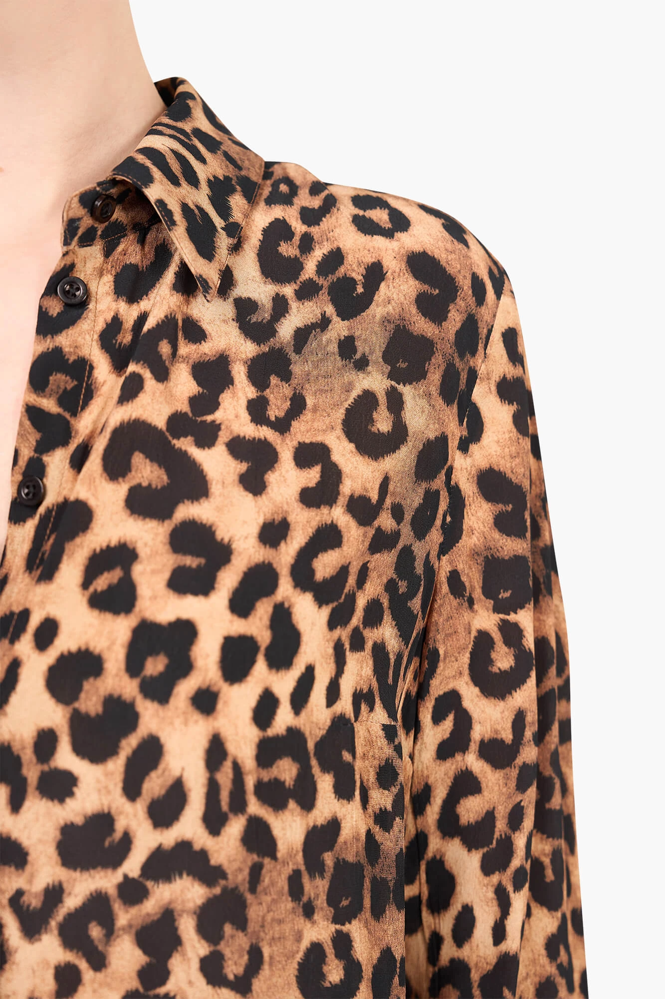 Panterprint Blouse Dames Knoop Dylan