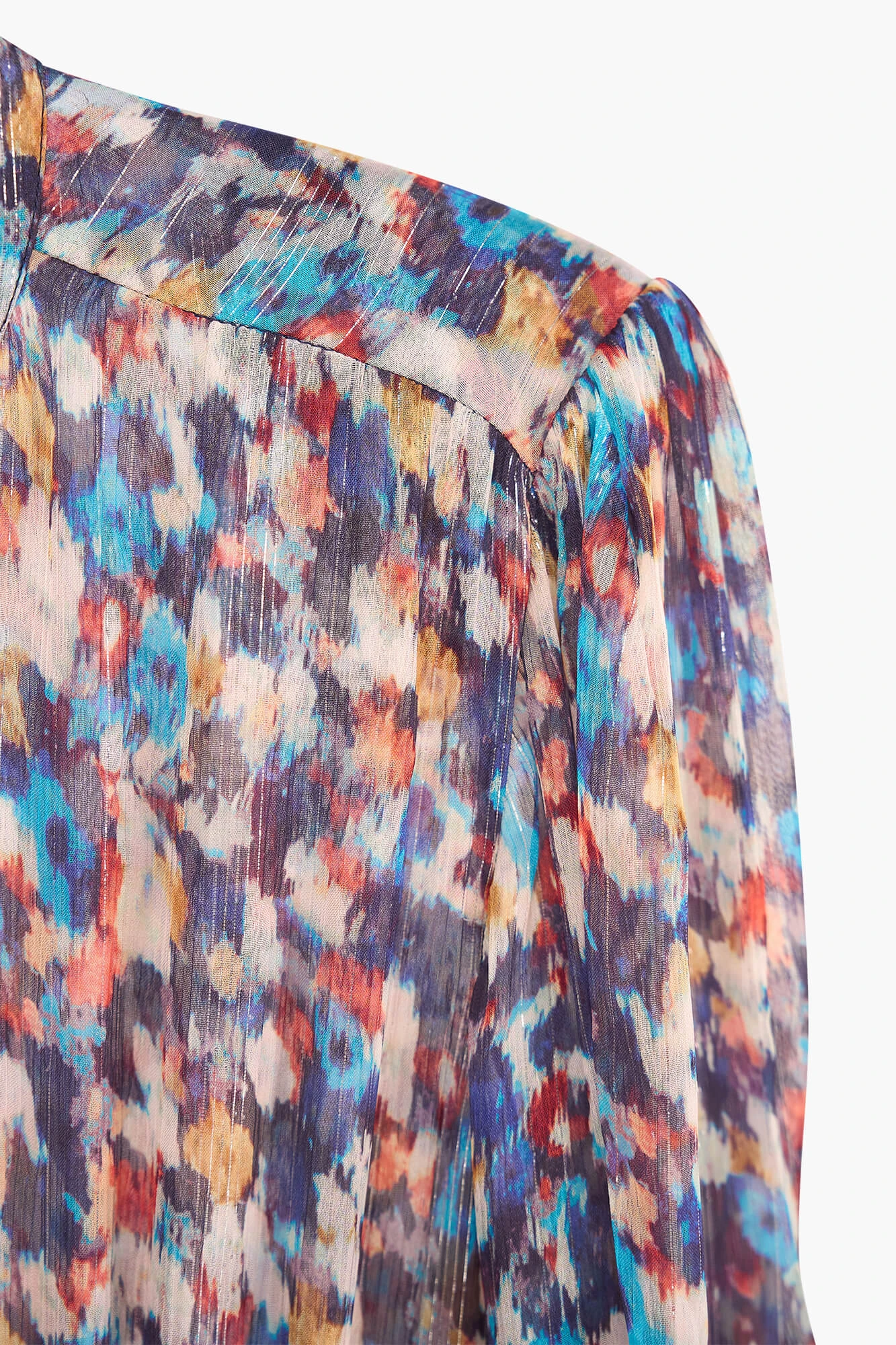 Blouse Dames Print Smog Hardy Blauw