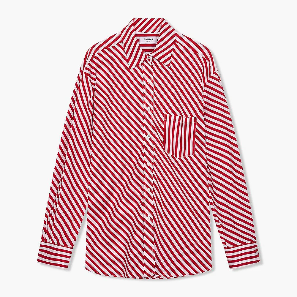 Kygo Blouse Rood Streep